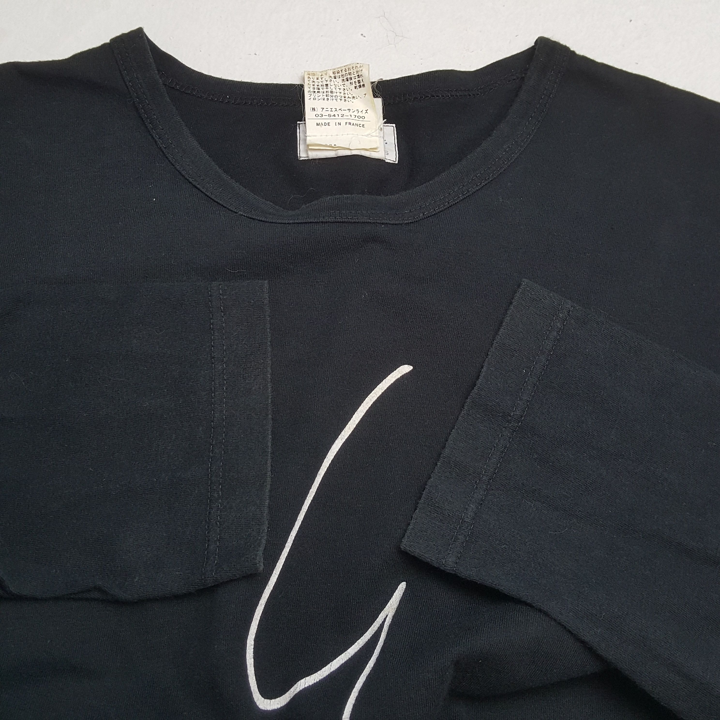 Designer × Vintage × agnes b. AGNES B Fashion Designer Tshirt Long Sleeve Size US M / EU 48-50 / 2 - 7 Thumbnail