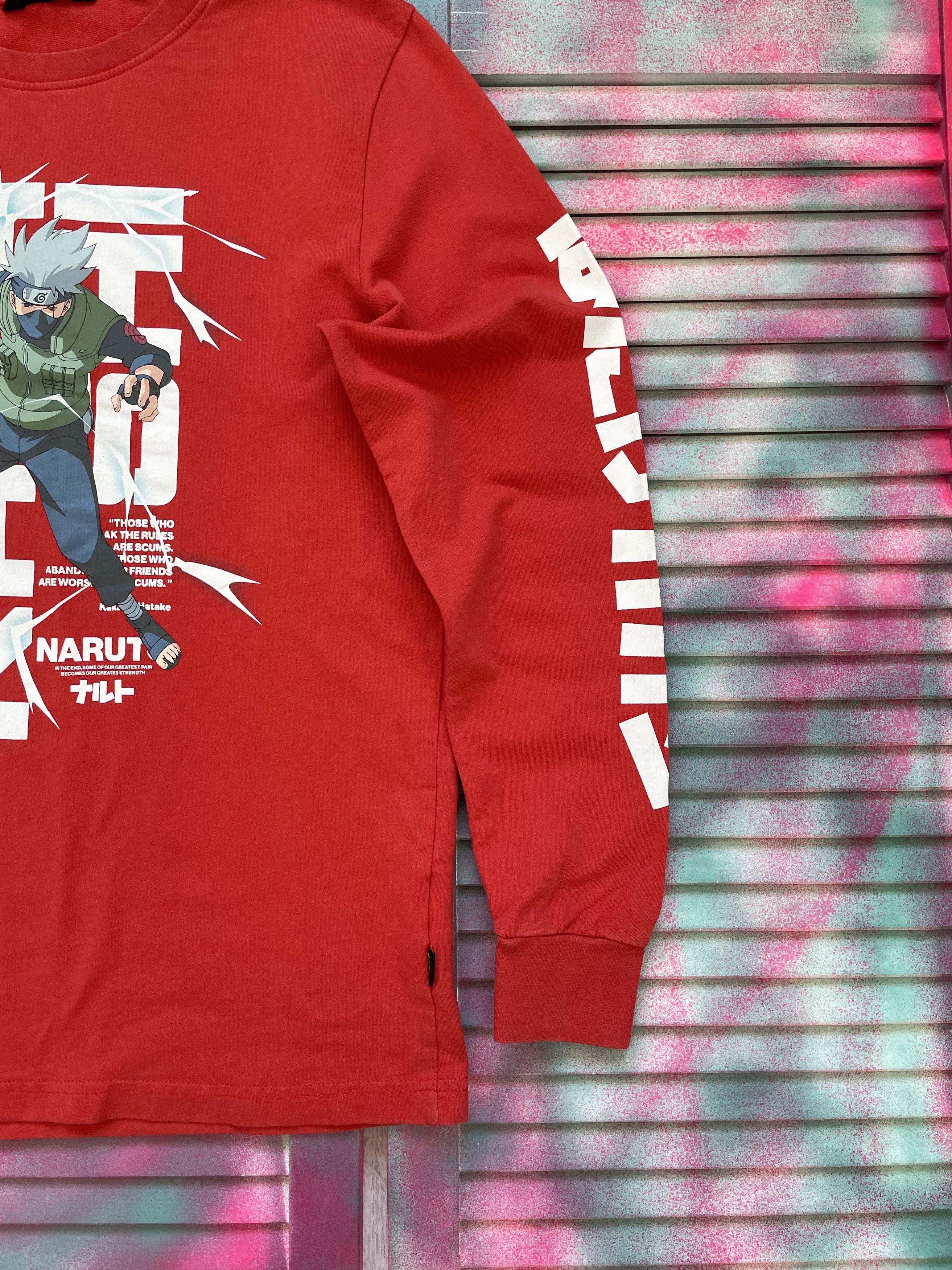 Cartoon Network Vintage Y2K Naruto BIG logo Long Sleeve Size US M / EU 48-50 / 2 - 4 Thumbnail