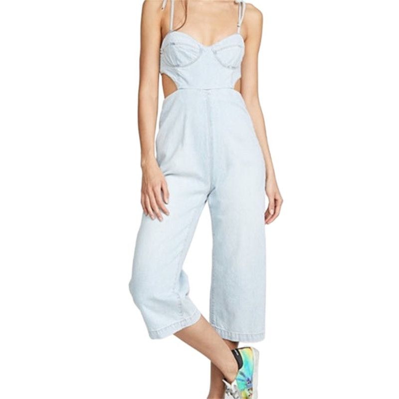 DL1961 New Urban Outfitters DL1961 Hepburn Jumpsuit $209 X-SMALL Size 26" / US 2 / IT 38 - 4 Thumbnail