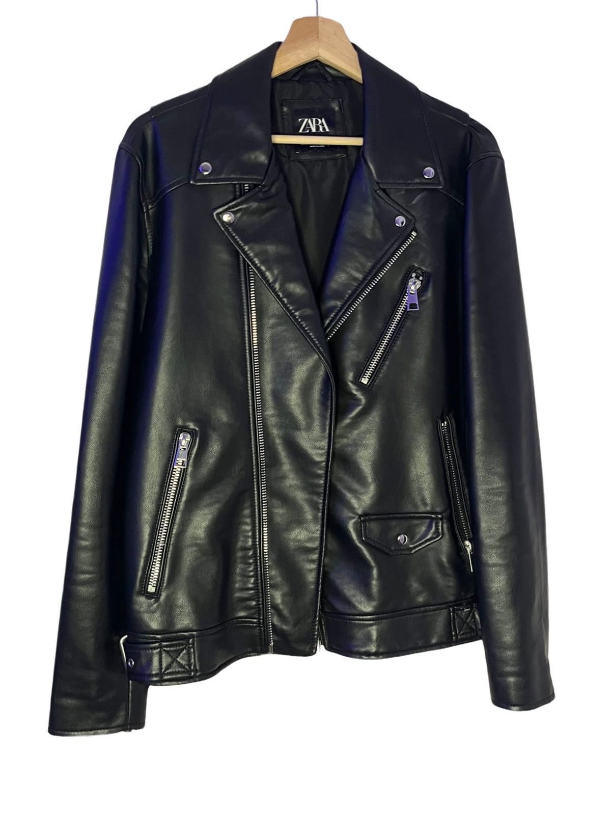 Zara Zara leather Jacket Size US S / EU 44-46 / 1 - 1 Thumbnail