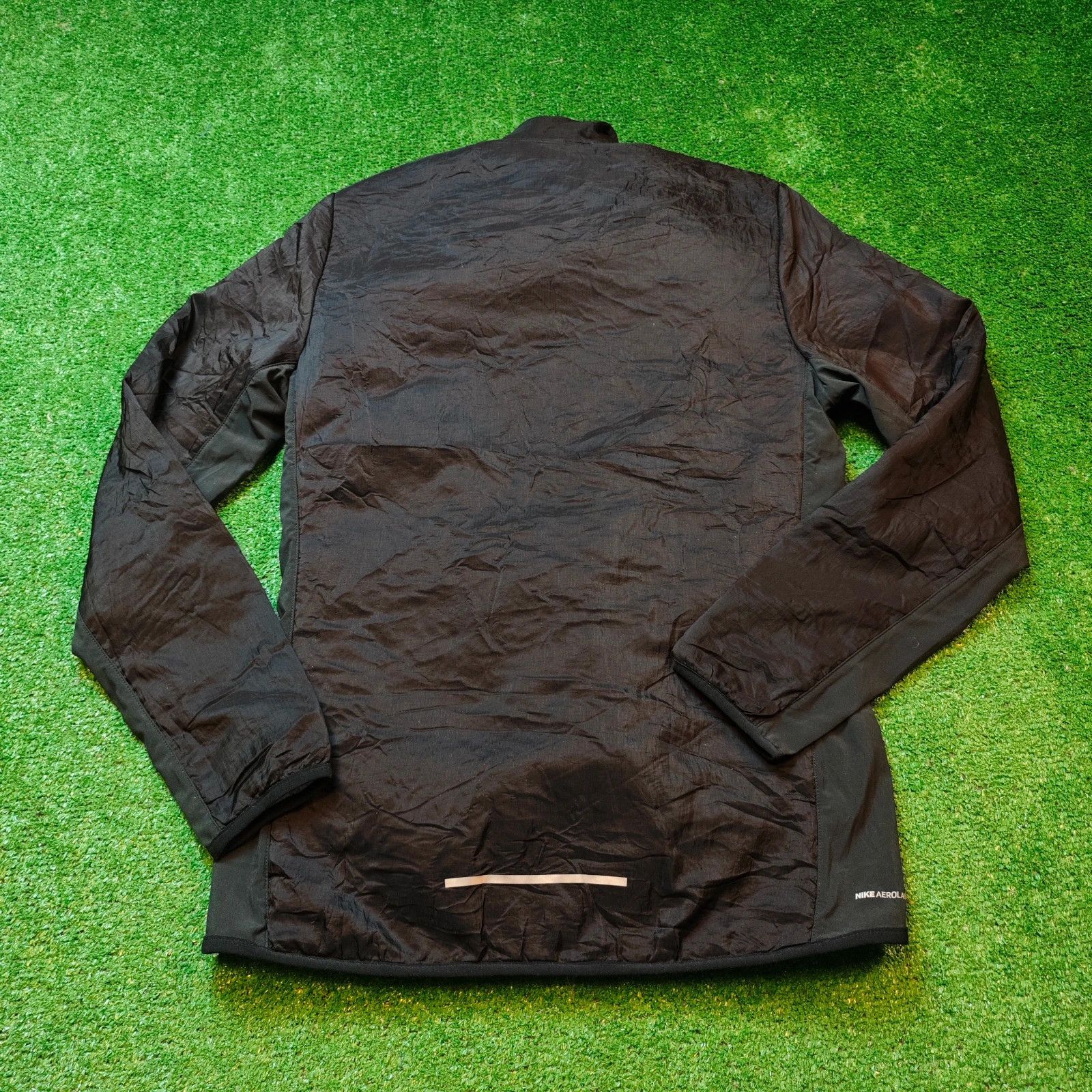 Nike Nike Aerolayer Jacket Mens Small Full Zip Black Running Size US S / EU 44-46 / 1 - 2 Thumbnail
