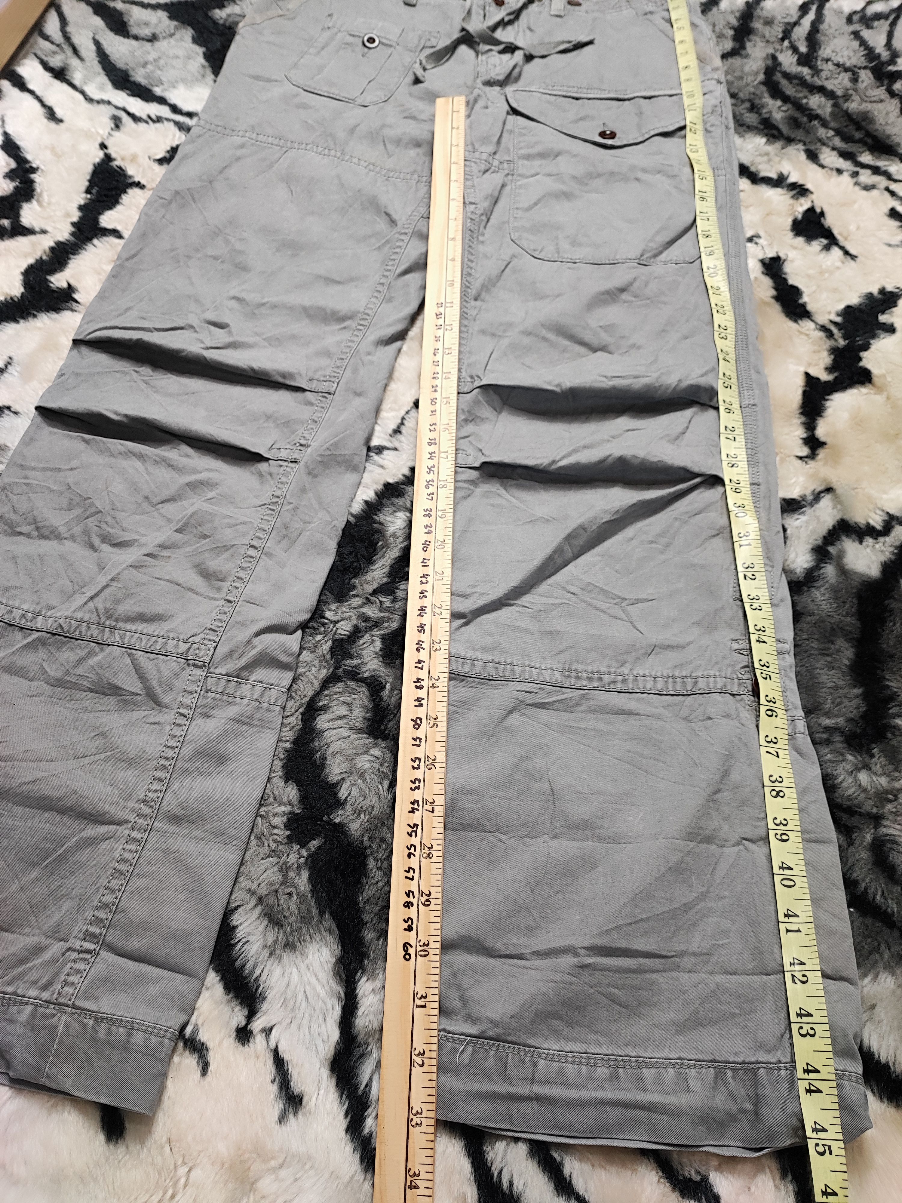 Polo Ralph Lauren 🔥DOPE Iconic Combat Multipocket Tactical Parachute Pants Size US 33 - 5 Thumbnail