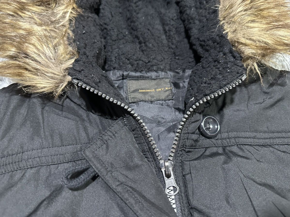 If Six Was Nine 🔥Y2K Beaumont Carr Fur Down Vest Jacket Hoodie Goth Punk Size US M / EU 48-50 / 2 - 11 Thumbnail