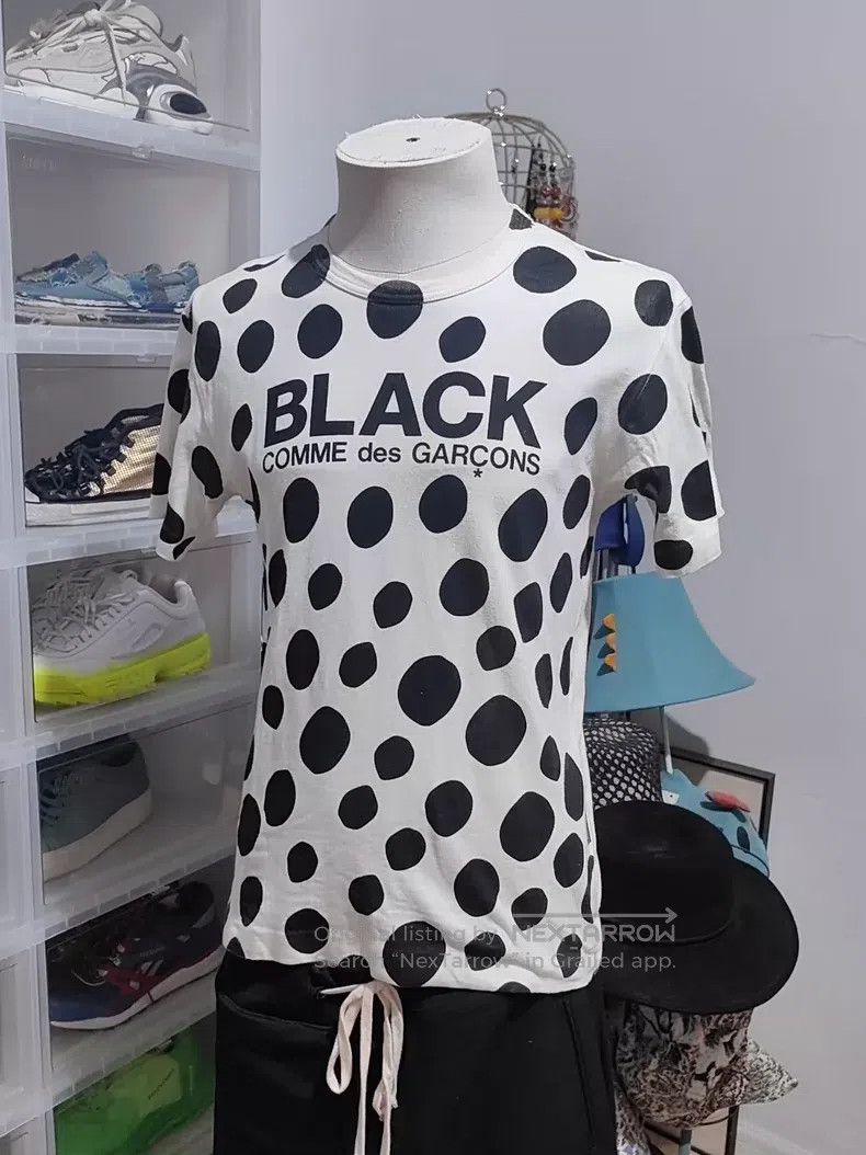 Comme des Garcons Comme Des Garcons Polka Dot Black Trendy Top Size S / US 4 / IT 40 - 4 Thumbnail