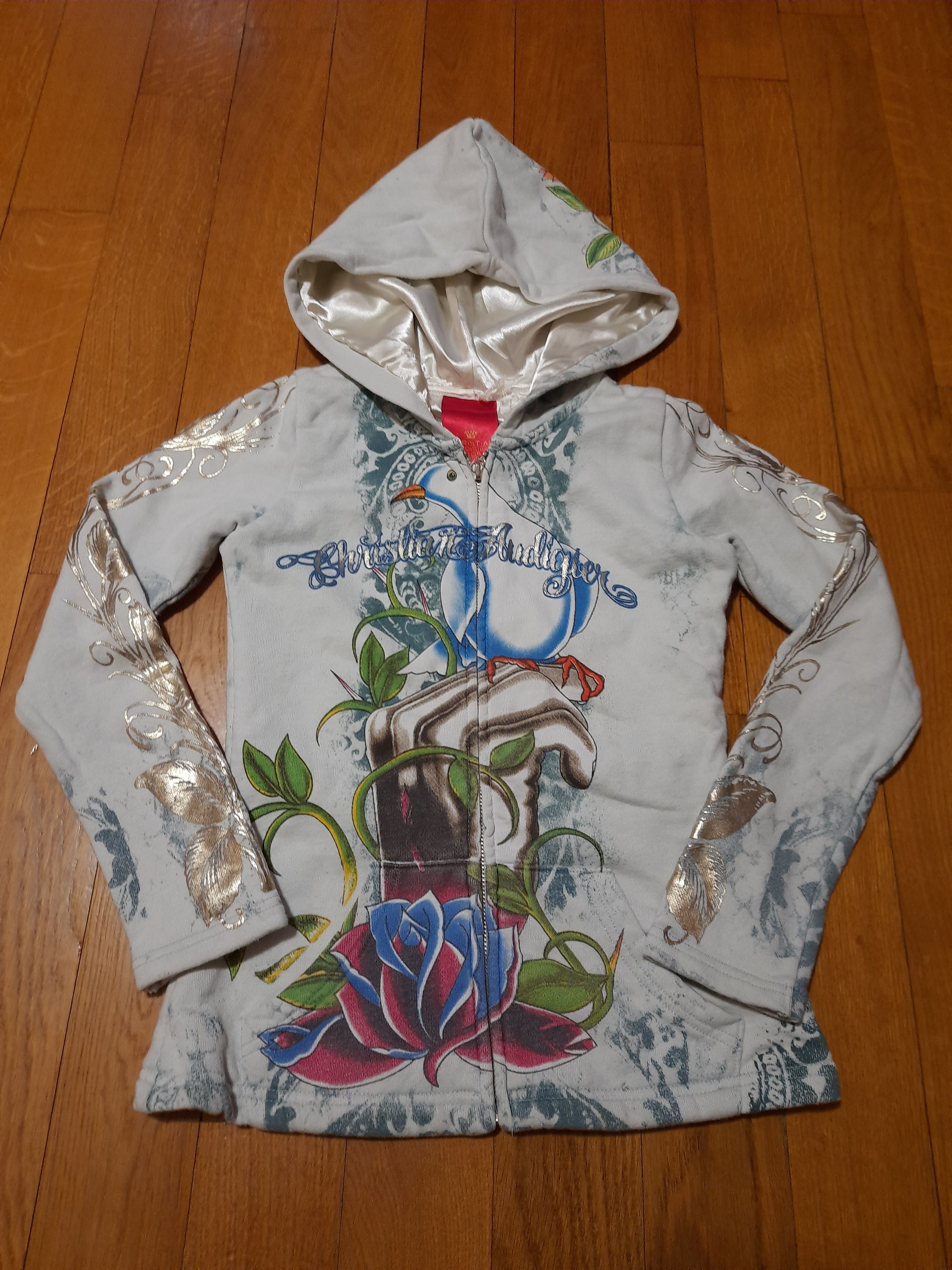 Christian Audigier Christian Audigier Hoodie Ed Hardy Y2k Size XS / US 0-2 / IT 36-38 - 1 Thumbnail
