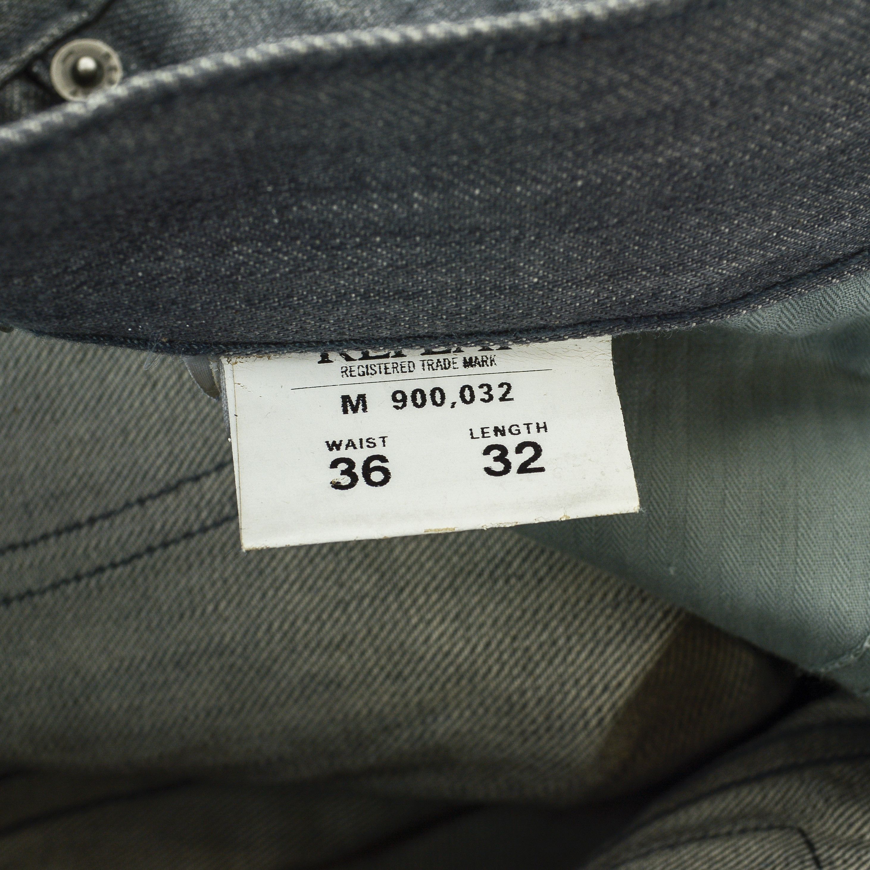 Replay JEANS W36 L30 Regular Straight Denim Pants Trousers Italian Size US 36 / EU 52 - 8 Thumbnail
