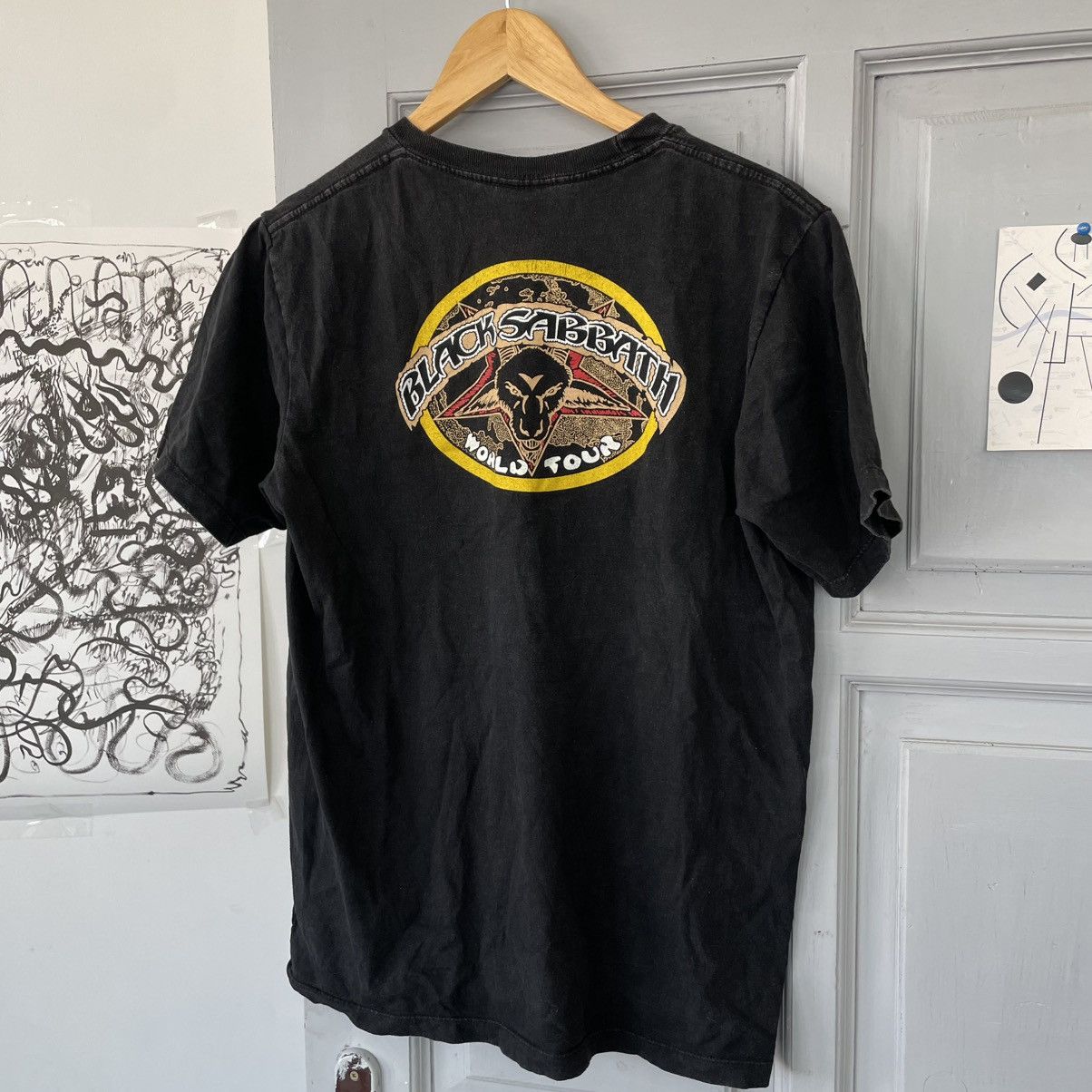 Black Sabbath × Vintage Vintage 90’s Black Sabbath Band Shirt Medium Size US M / EU 48-50 / 2 - 5 Thumbnail