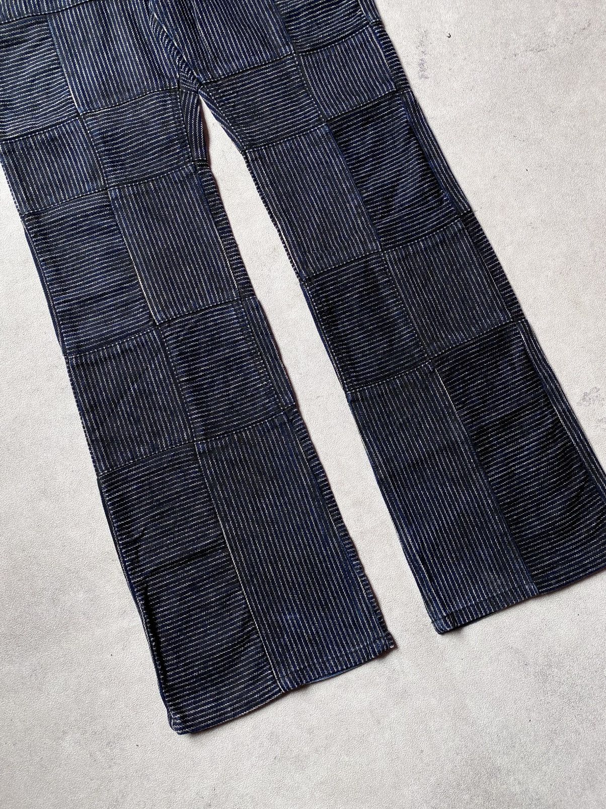 Japanese Brand Ruppert The Difference Patchwork Hickory Denim Bootcut Size US 32 / EU 48 - 5 Thumbnail