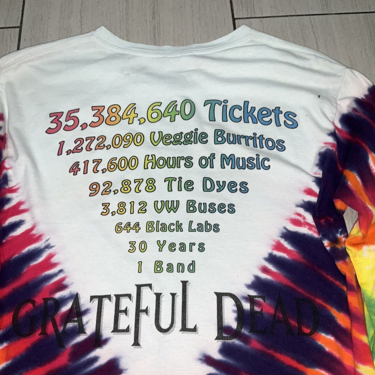 Grateful Dead Vintage Grateful Dead Longsleeve Size US S / EU 44-46 / 1 - 5 Thumbnail