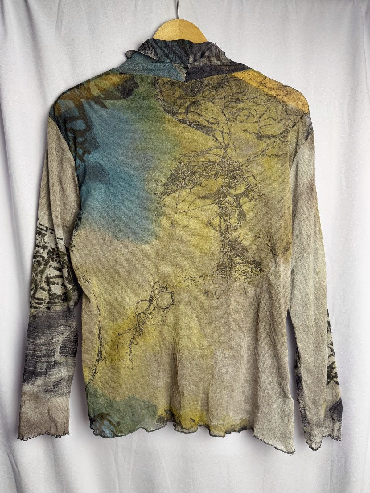 If Six Was Nine Layared Mesh top japanese jpg style Size US S / EU 44-46 / 1 - 2 Thumbnail