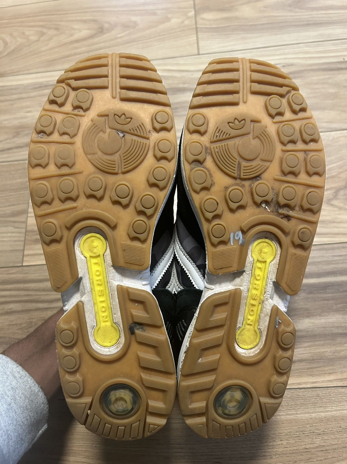 Adidas Bape x Undefeated x Adidas ZX 8000 Size US 10.5 / EU 43-44 - 8 Thumbnail