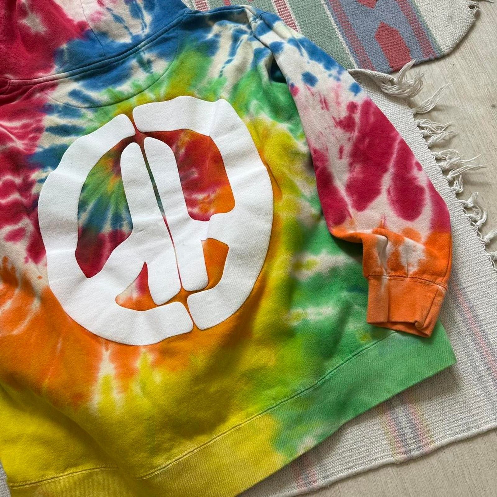 Other Haven House Los Angeles Tie Dye Peace Sweatshirt Hoodie Size US L / EU 52-54 / 3 - 7 Thumbnail