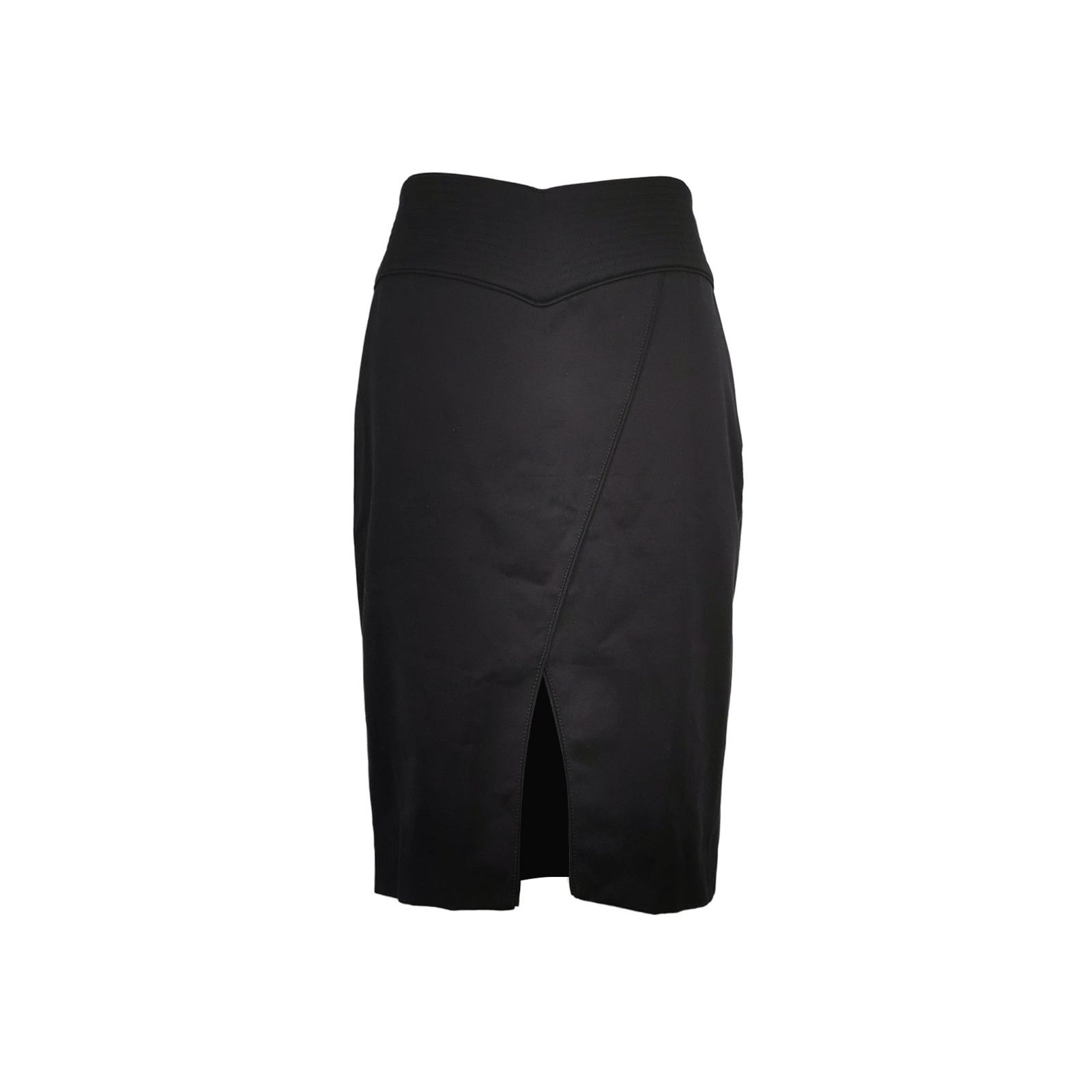 Gucci Gucci Cotton Slit Skirt Size 44 Size 30" / US 8 / IT 44 - 1 Thumbnail