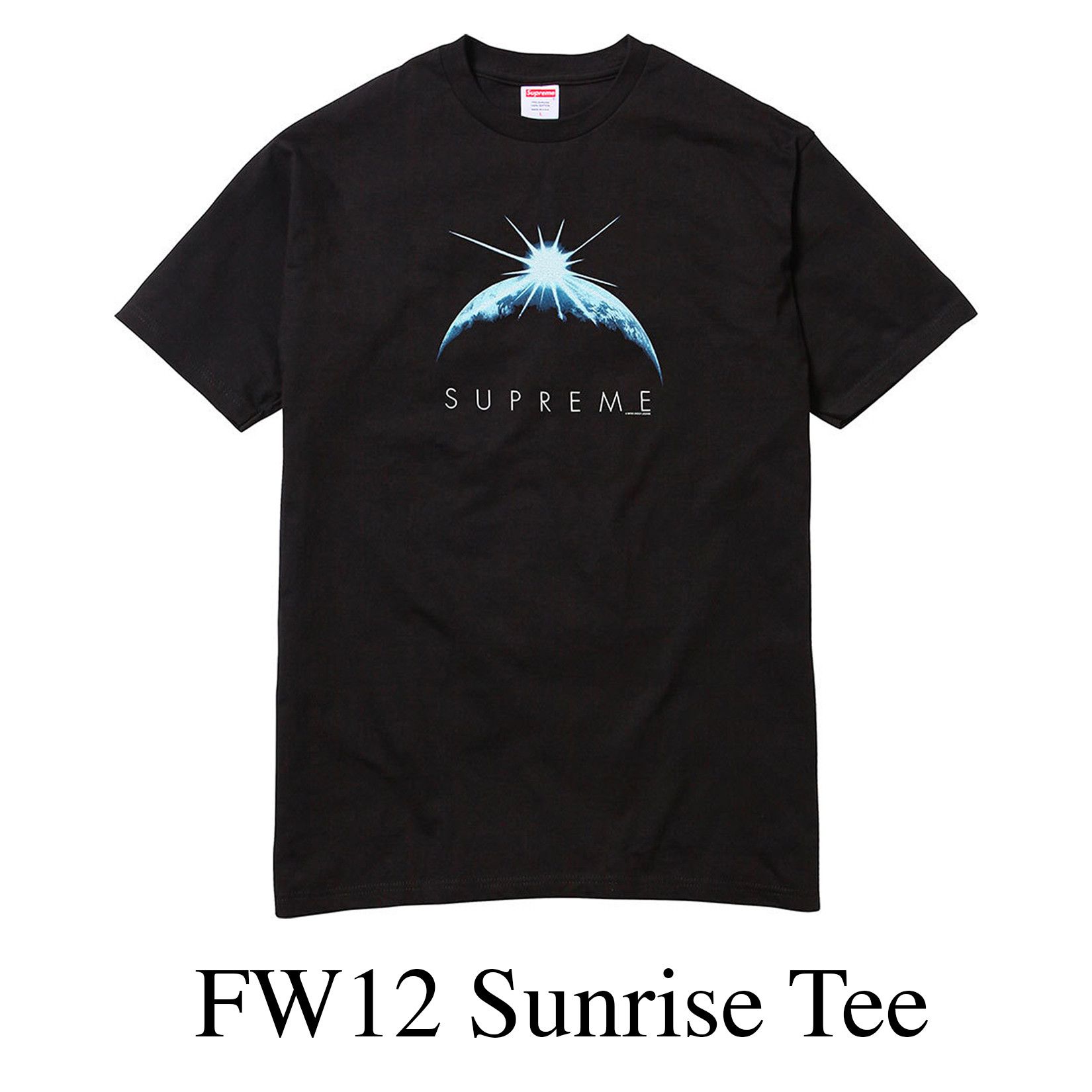 Supreme FW12 Supreme Sunrise Tee Size US XL / EU 56 / 4 - 10 Thumbnail