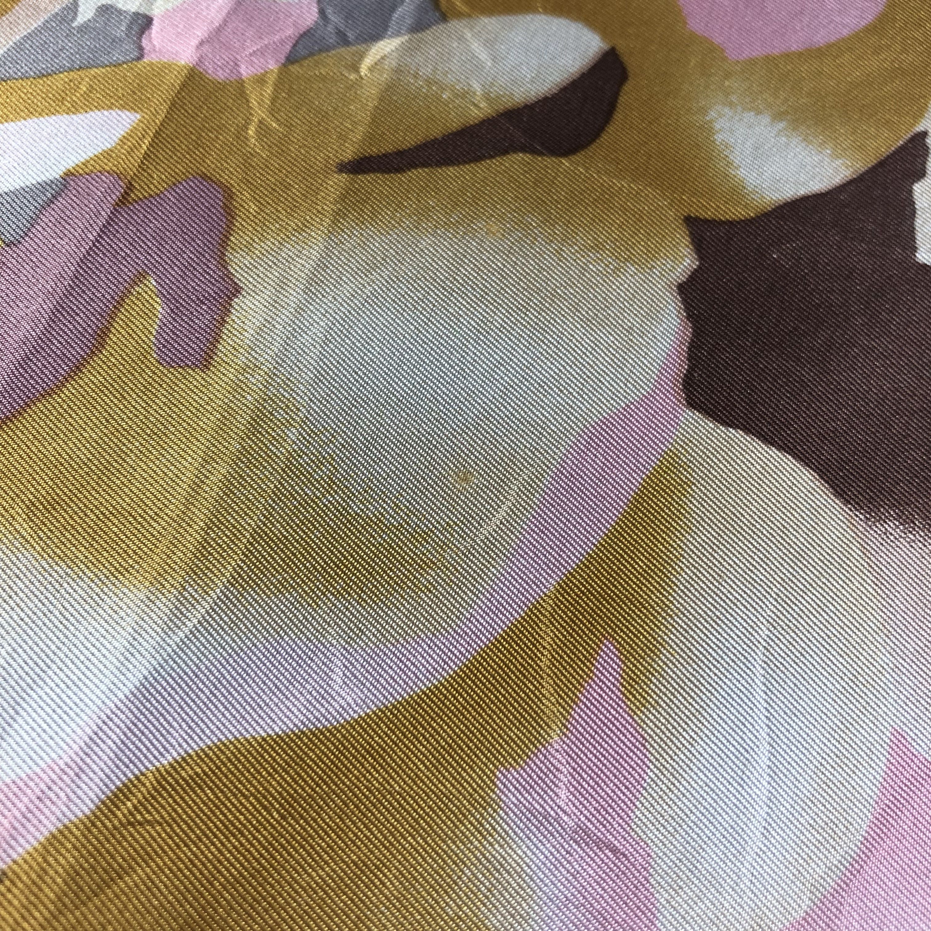 Japanese Brand Rose City Silk Scarf M780 Size ONE SIZE - 6 Thumbnail