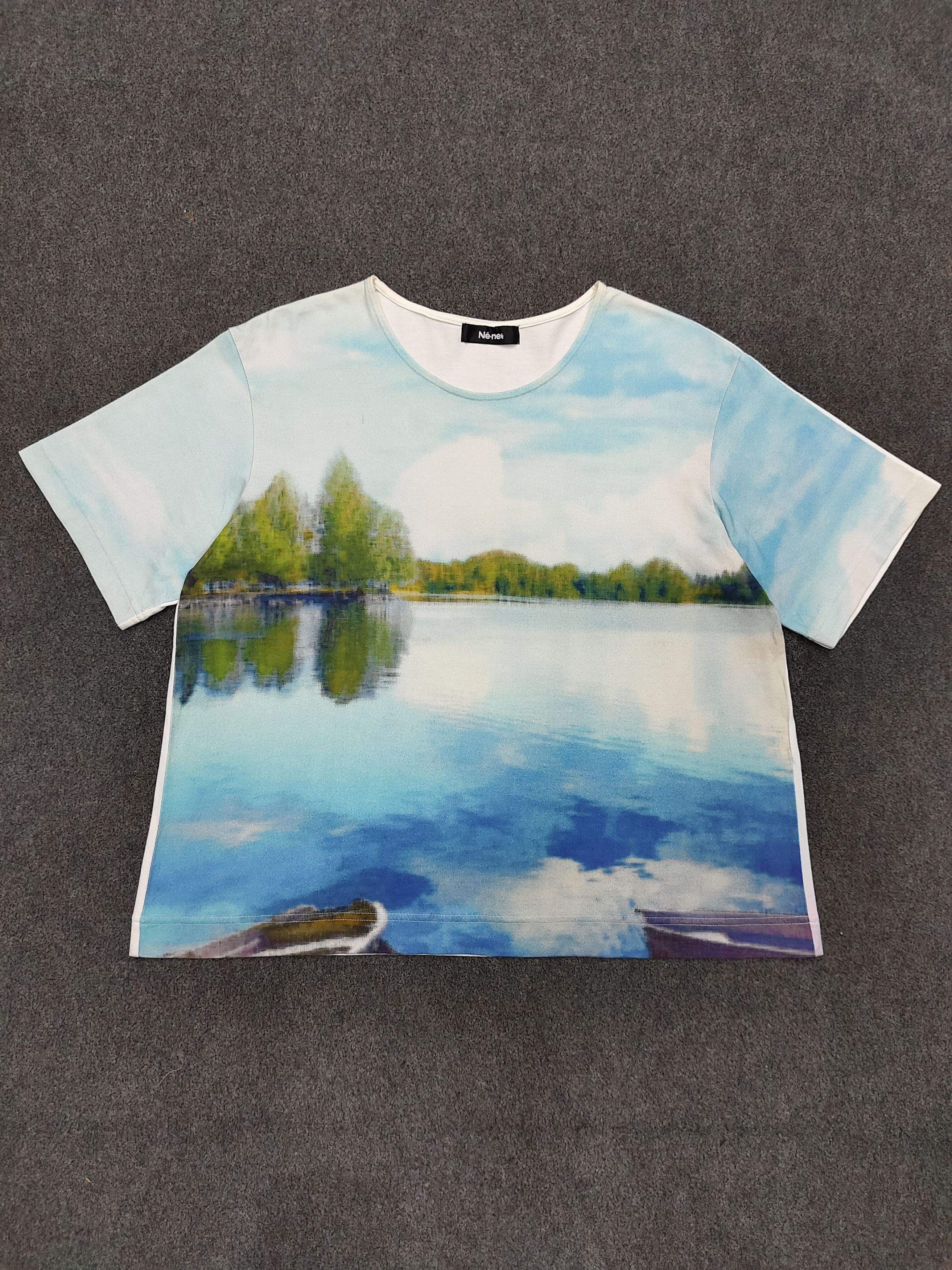 Ne-Net RARE🔥Nenet 🇯🇵 by Issey Miyake Beautiful Art Tshirt Size M / US 6-8 / IT 42-44 - 1 Thumbnail
