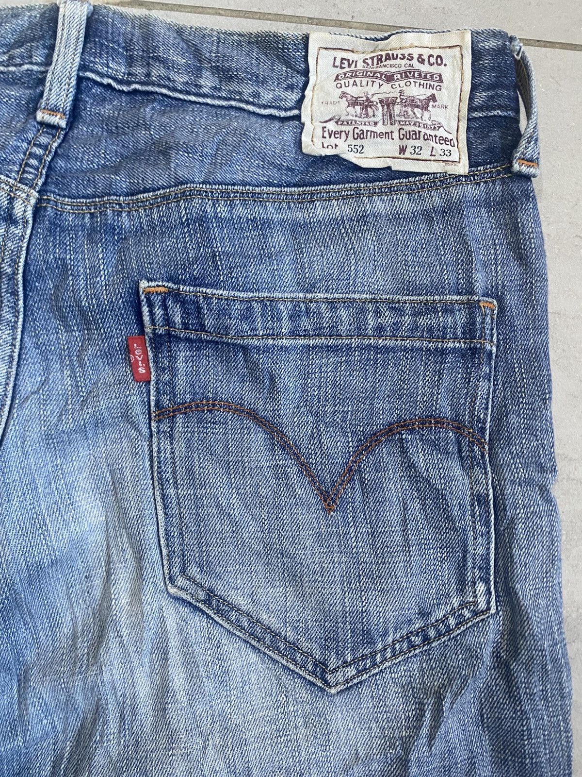Levi's LEVIS 522 JAPAN Size US 31 - 11 Thumbnail