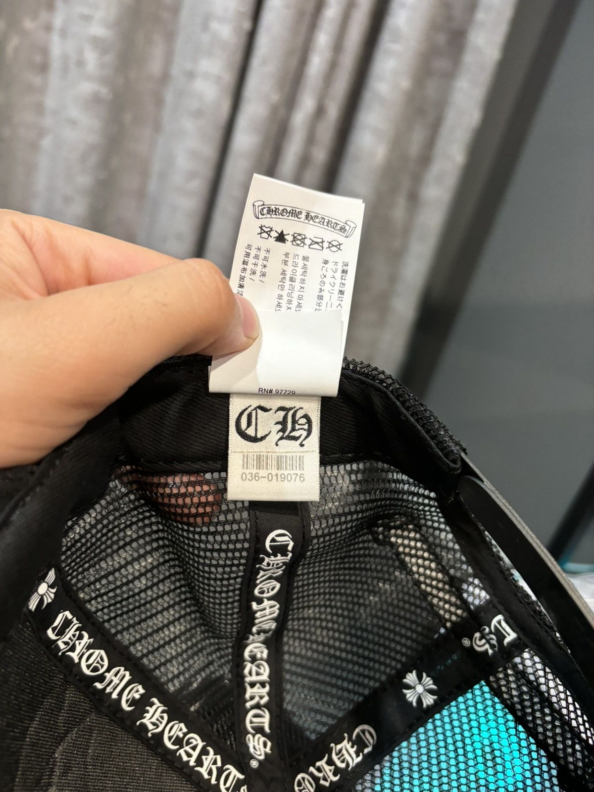 Chrome Hearts Chrome hearts black anti trucker cap Size ONE SIZE - 6 Thumbnail
