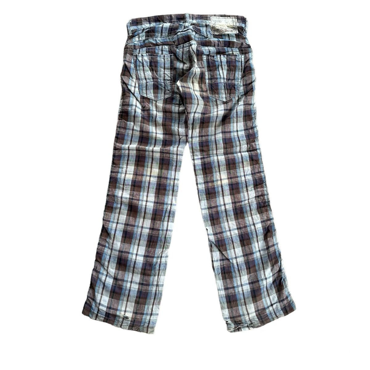 Antigua ANTGAUGE MADE IN JAPAN TROUSER CHECK PLAID PUNK PANTS SIZE S Size US 28 / EU 44 - 2 Thumbnail