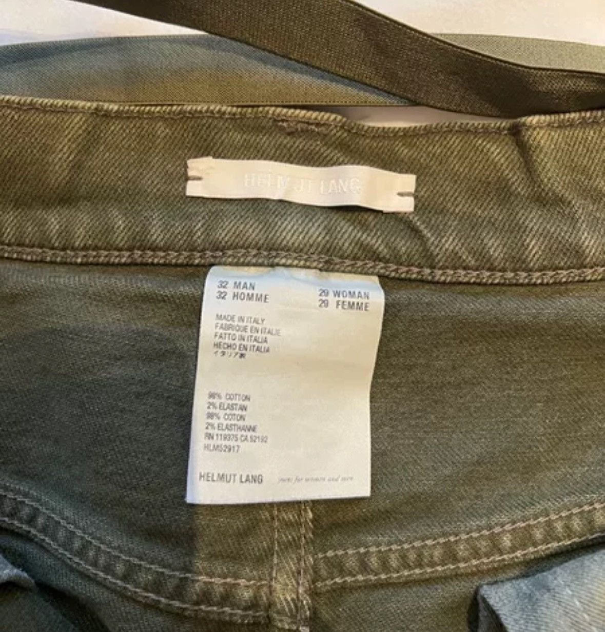 Helmut Lang Helmut Lang Strapped Jeans 2412-Nextarrow Size US 32 / EU 48 - 4 Thumbnail