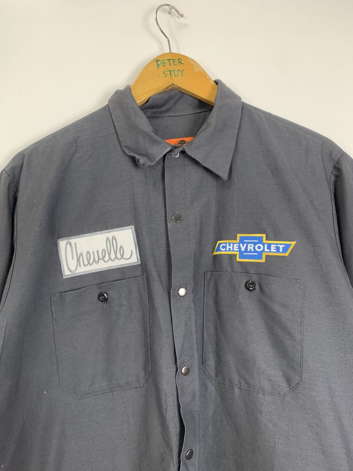 Ben Davis Vintage Workers Shirt Size US L / EU 52-54 / 3 - 3 Thumbnail