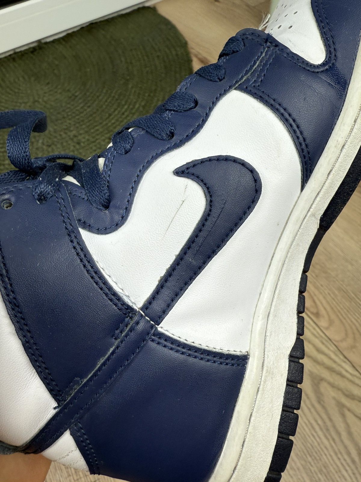Nike × Vintage NIKE • Dunk High Retro Size US 5.5 / EU 38 - 12 Thumbnail