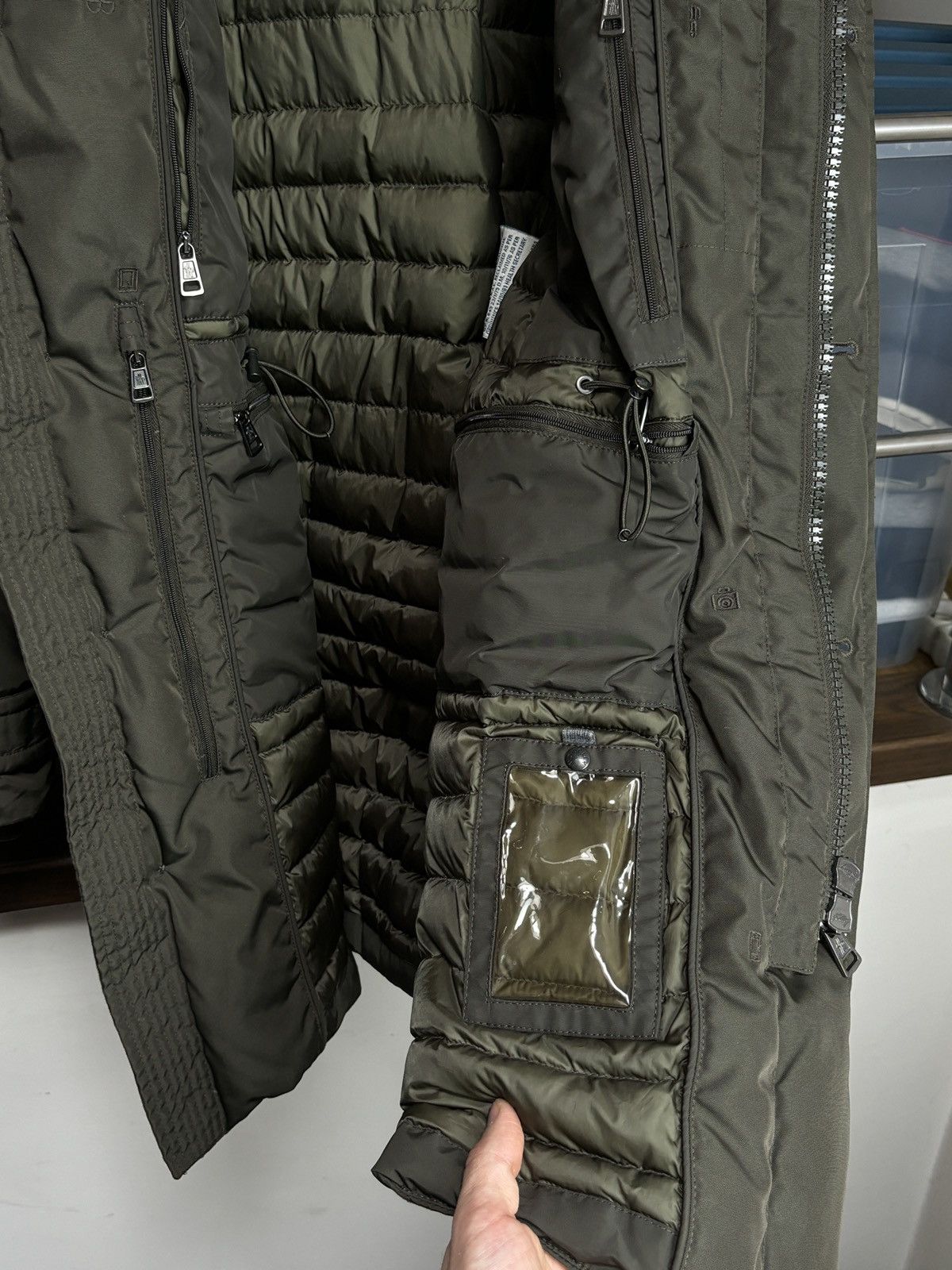 Moncler Moncler Down Parka Long Jacket Coat Size L / US 10 / IT 46 - 15 Thumbnail