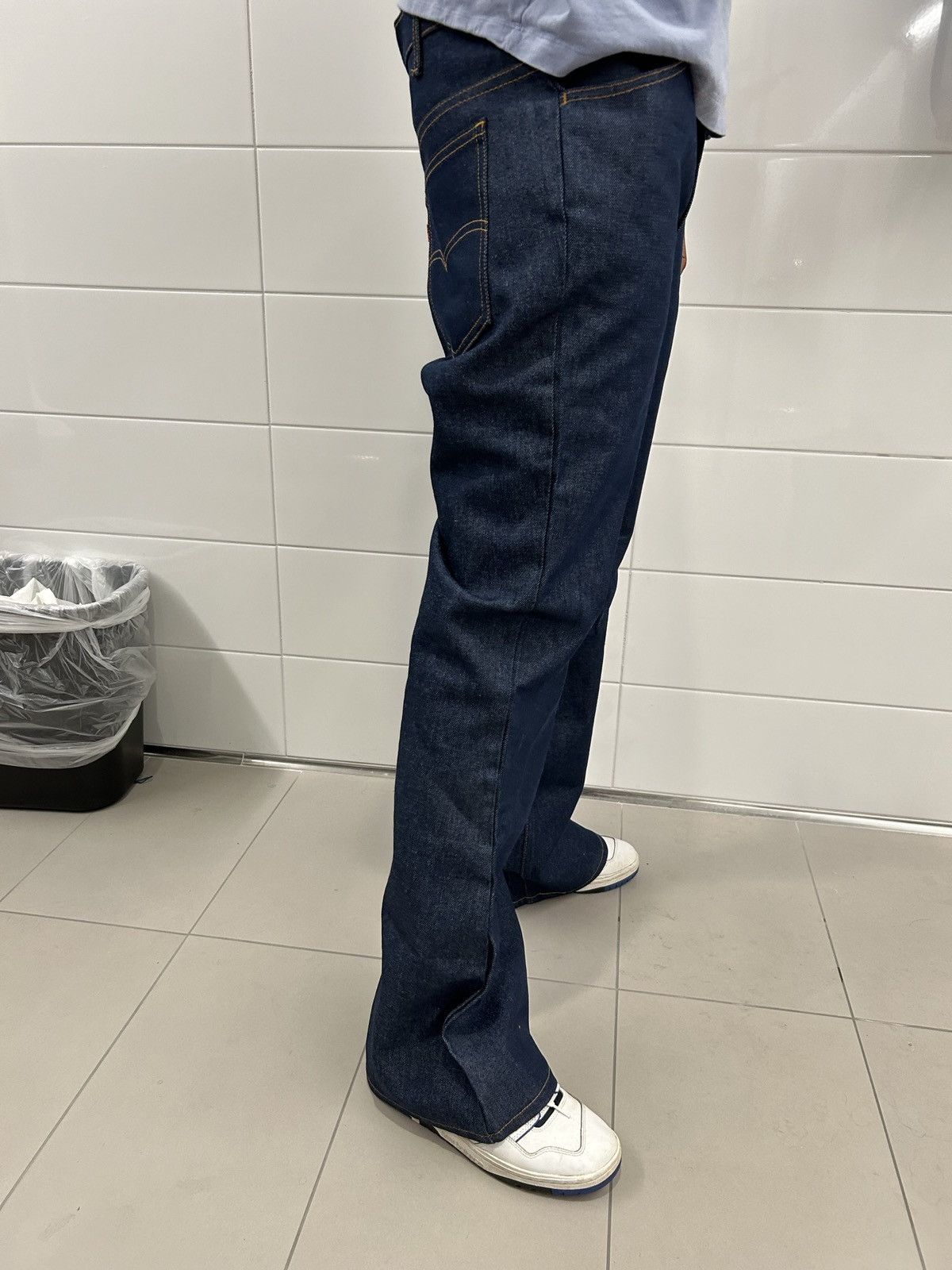 Raw Denim Vintage Levi's 684 Big Bell Bottoms Jeans