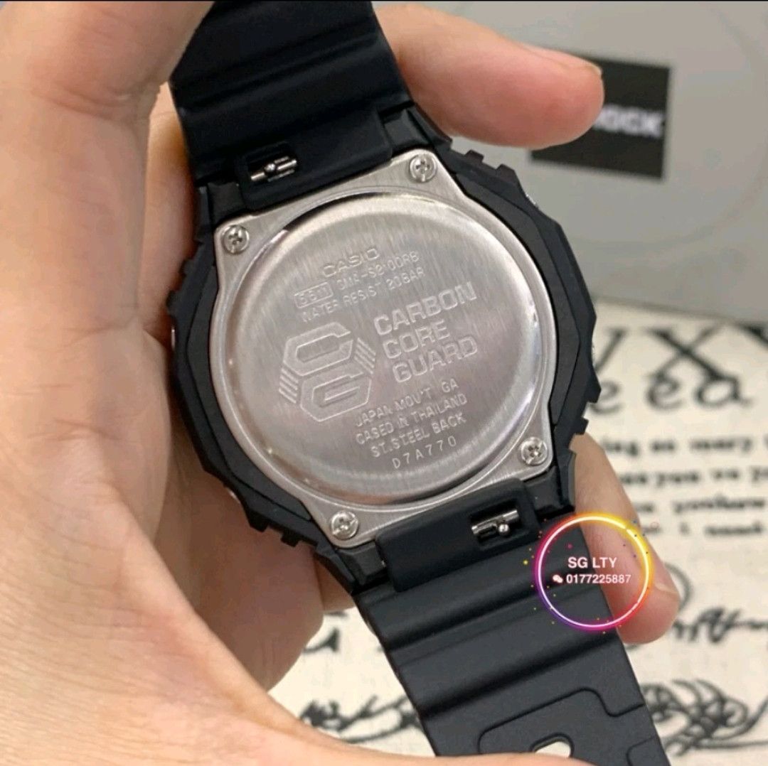 Casio × G Shock Casio G Shock GMA-S2100RB-1A (New) Size ONE SIZE - 5 Thumbnail