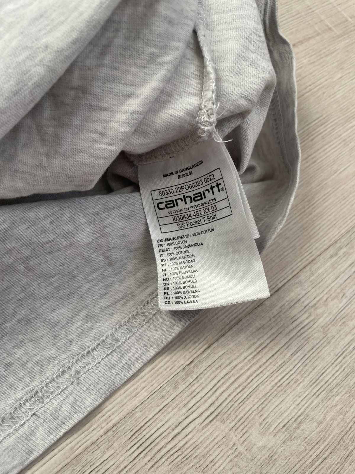 Carhartt × Carhartt Wip Carhartt Wip Tee With Pocket T-shirt Logo Hypebeast Size US M / EU 48-50 / 2 - 6 Thumbnail