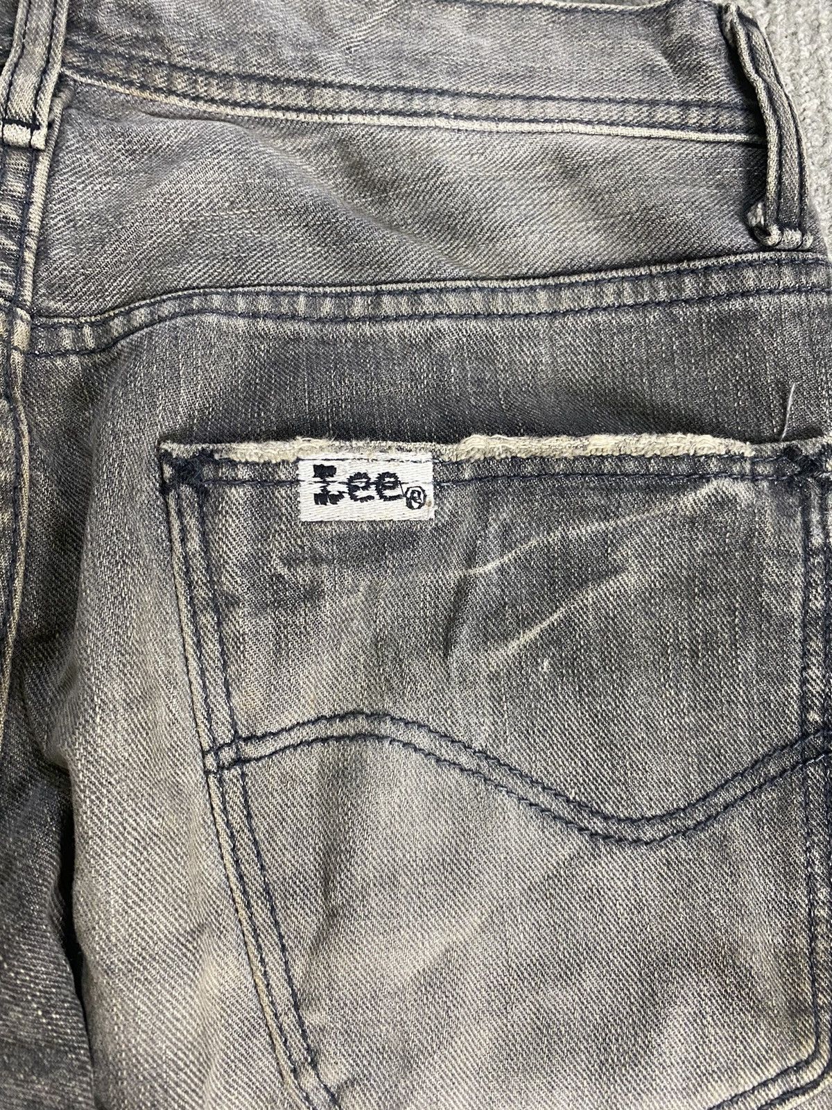 If Six Was Nine × Lee VINTAGE 90’s LEE RIDERS DISTRESED PUNK DENIM JEANS Size US 31 - 8 Thumbnail