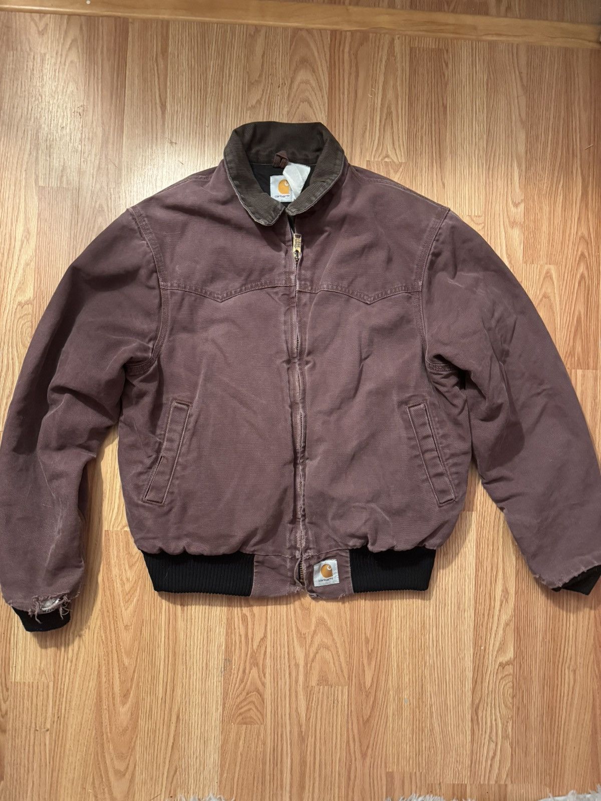 Carhartt Vintage Carhartt Santa Fe JQ2135 Quilted Flannel Jacket Size US M / EU 48-50 / 2 - 1 Thumbnail