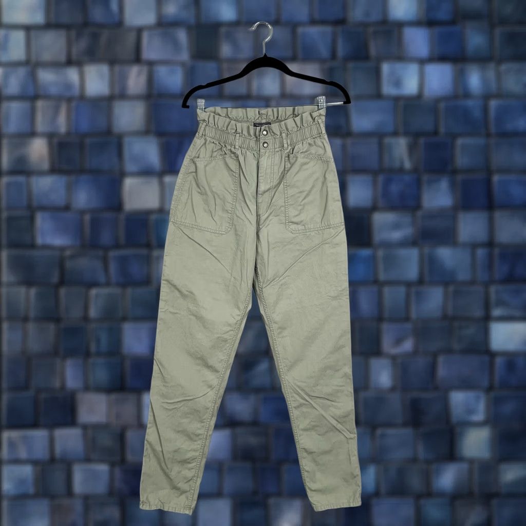 Abercrombie & Fitch Abercrombie & Fitch Pants Womens Small Sage Green Paperbag Utility Joggers Size 28" / US 6 / IT 42 - 1 Thumbnail