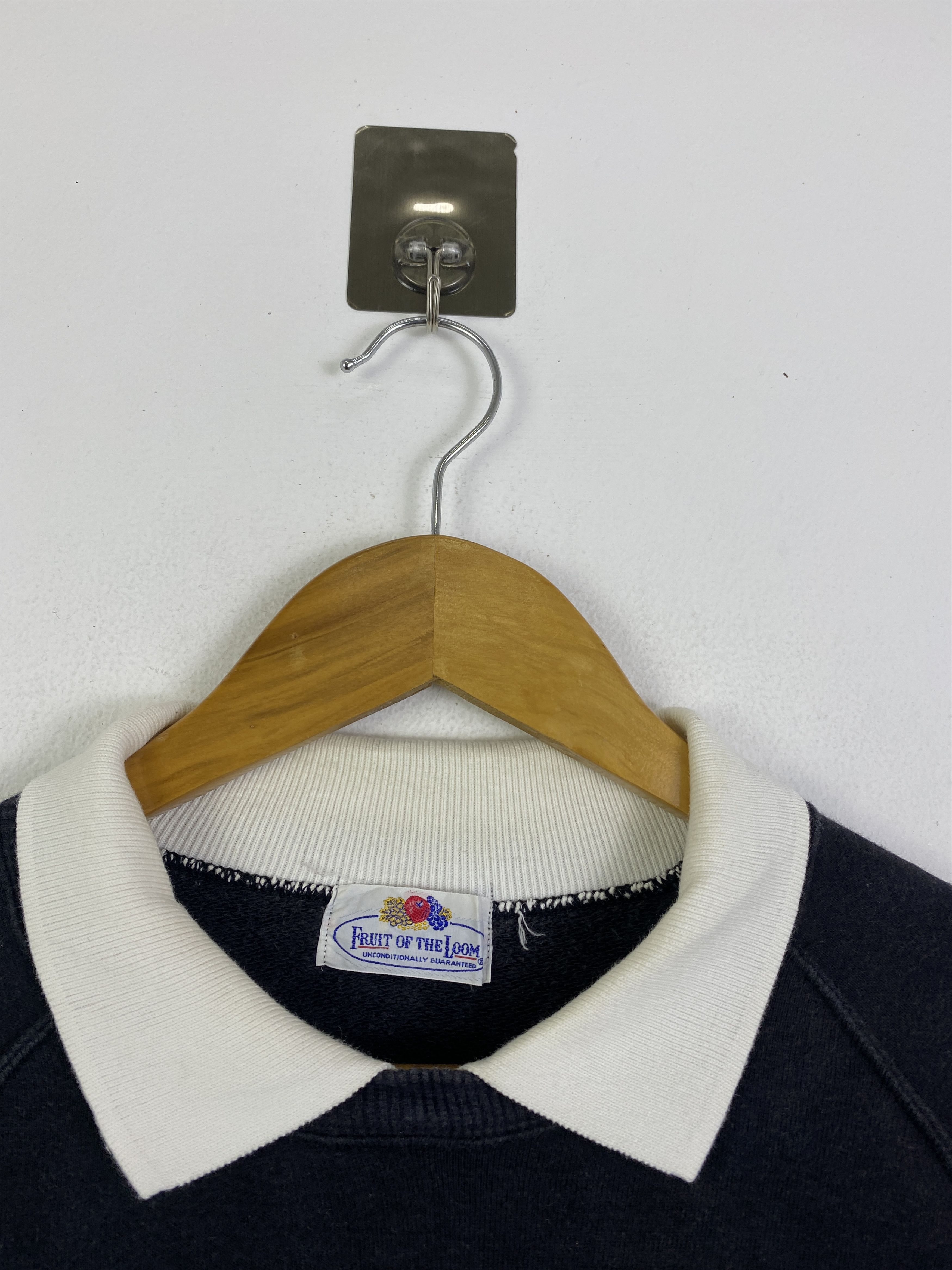 Fruit Of The Loom Vintage 80s Fruit Of The Loom Wording Sweatshirt SH0319 Size US M / EU 48-50 / 2 - 11 Thumbnail