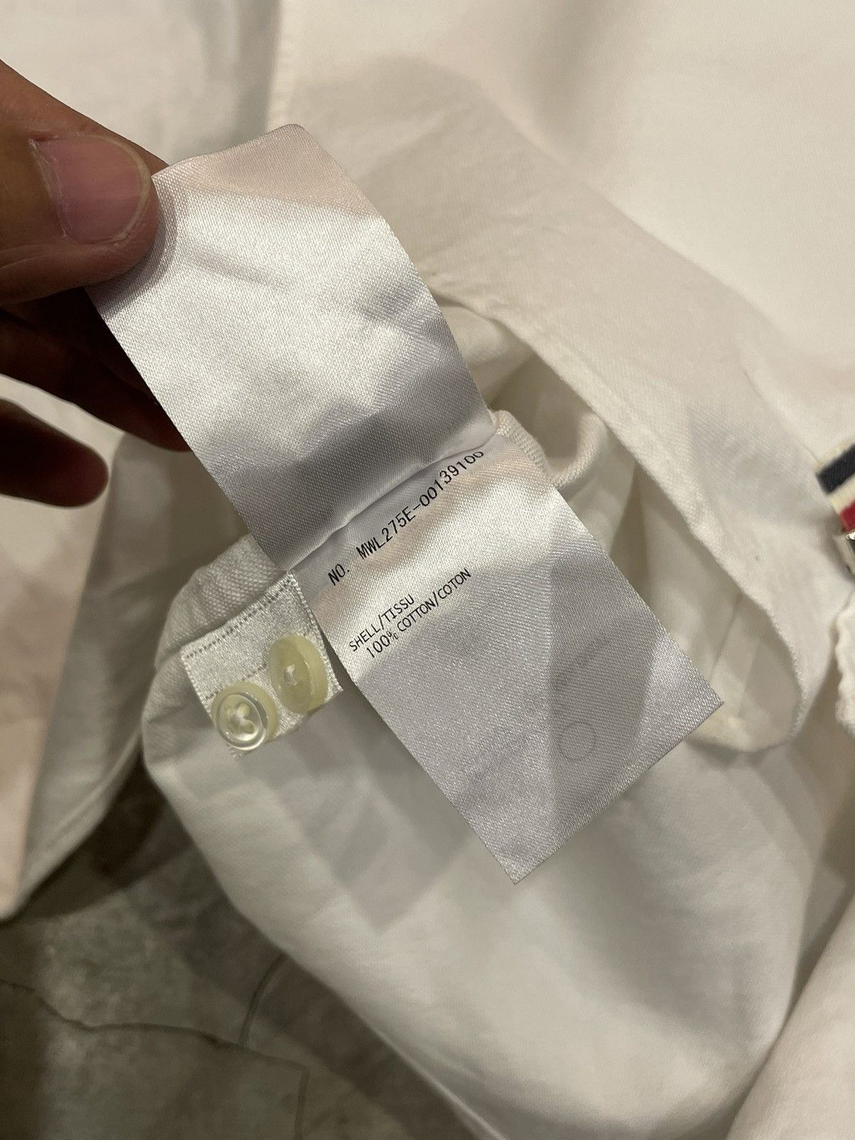 Thom Browne Thom Browne - 4-BAR ZIP-FRONT OXFORD SHIRT Size US M / EU 48-50 / 2 - 17 Thumbnail