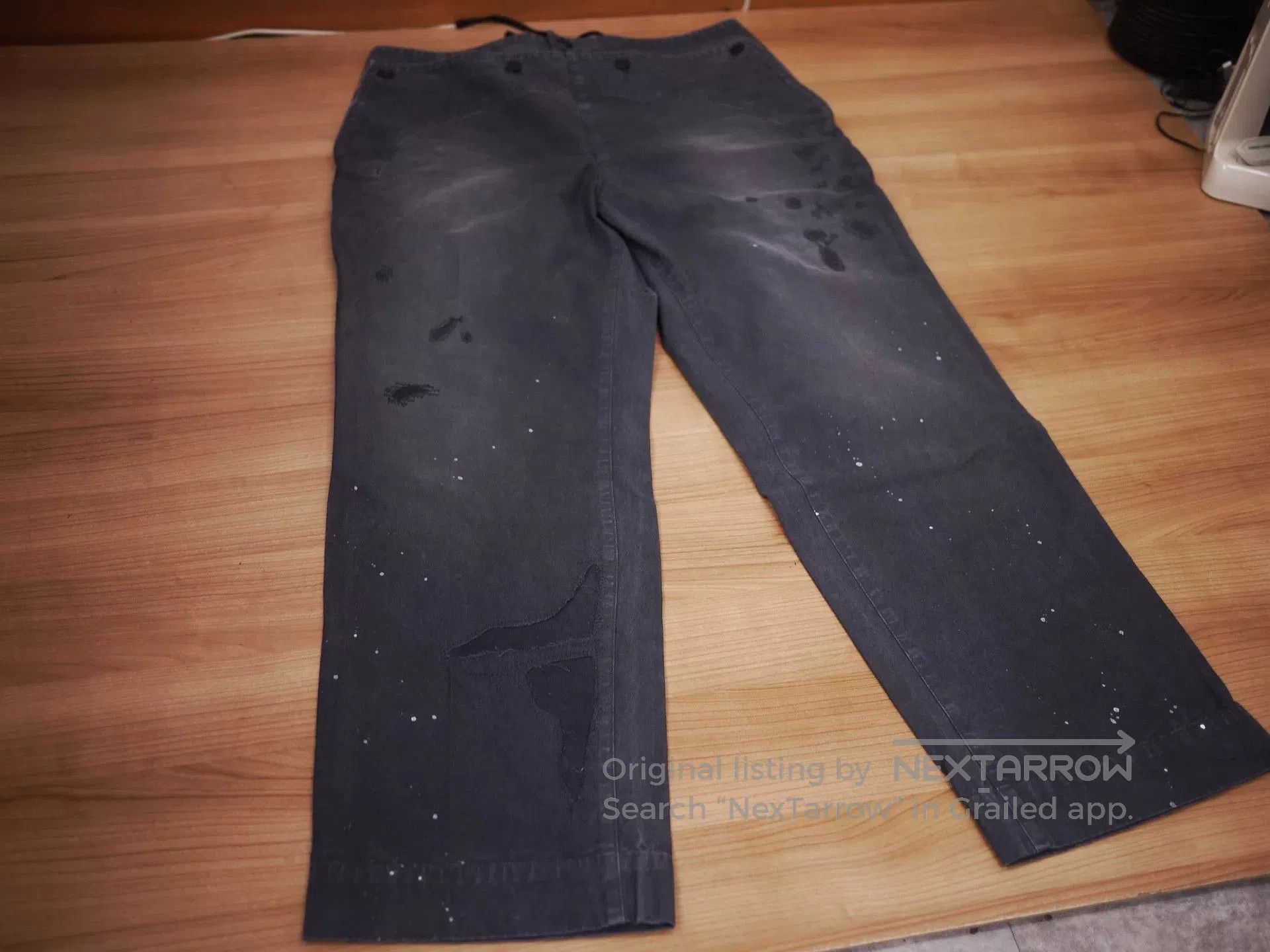Visvim visvim holman pants with damage details. Size US 34 / EU 50 - 2 Thumbnail