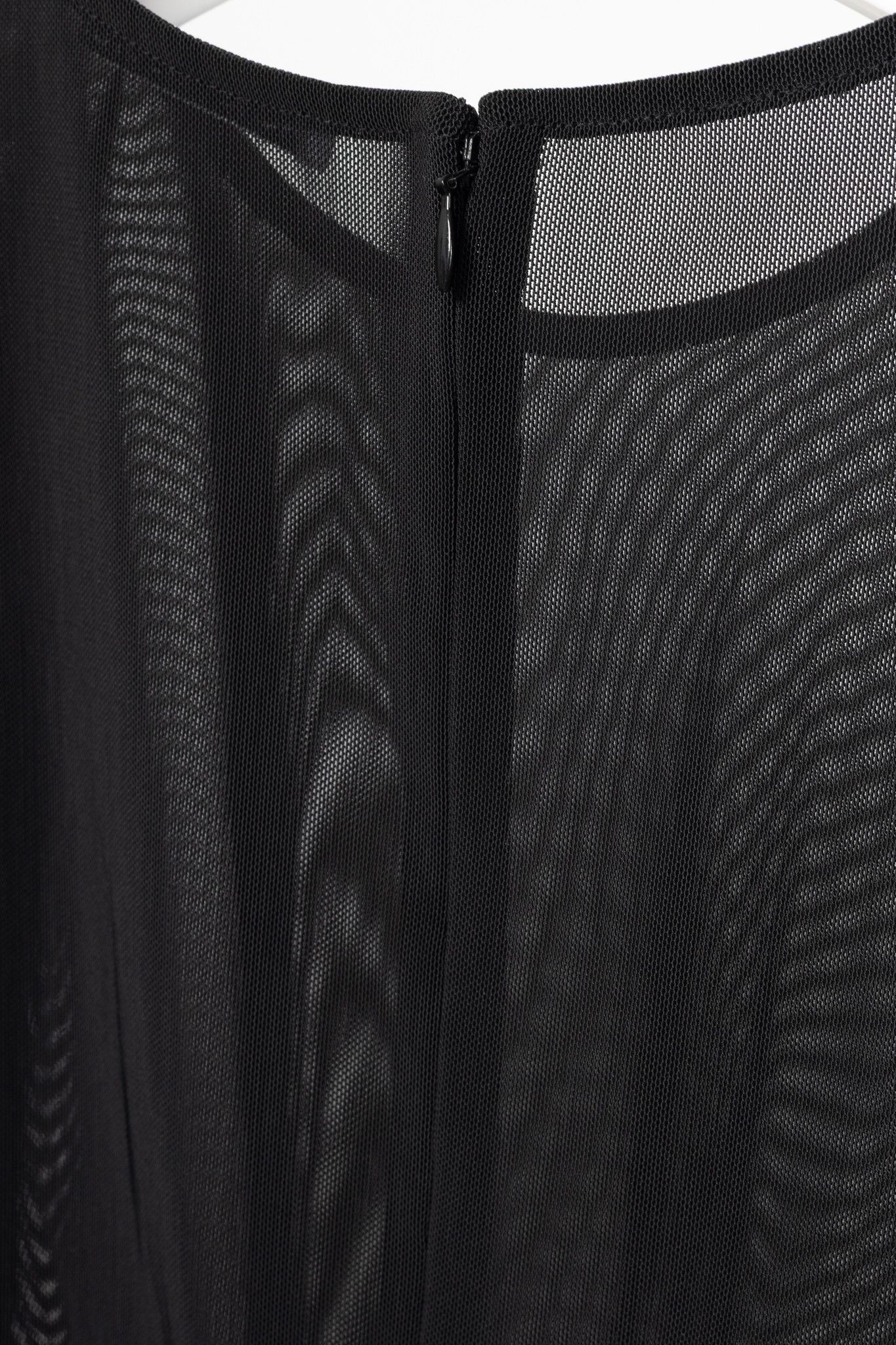 Acne Studios Acne Studios AW24 Black Ruched Mesh T-Shirt Size S / US 4 / IT 40 - 8 Thumbnail
