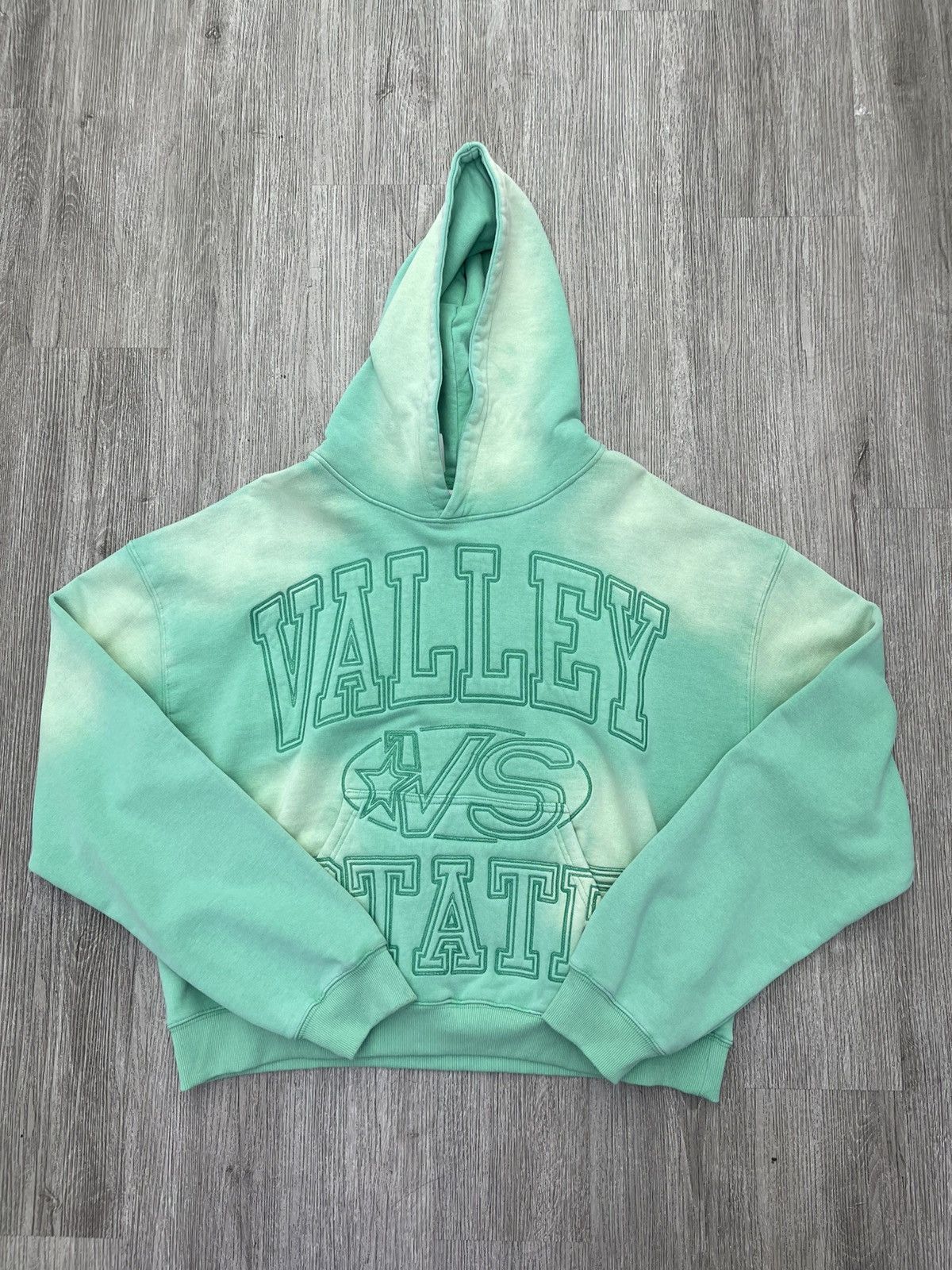 Vale Vale lives “VS” hoodie (green) Size US XL / EU 56 / 4 - 1 Thumbnail