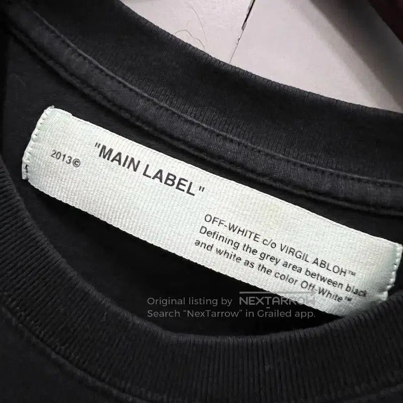 Off-White Off-White Summer Black Cotton Short Sleeve Tee . Size XS / US 0-2 / IT 36-38 - 2 Thumbnail