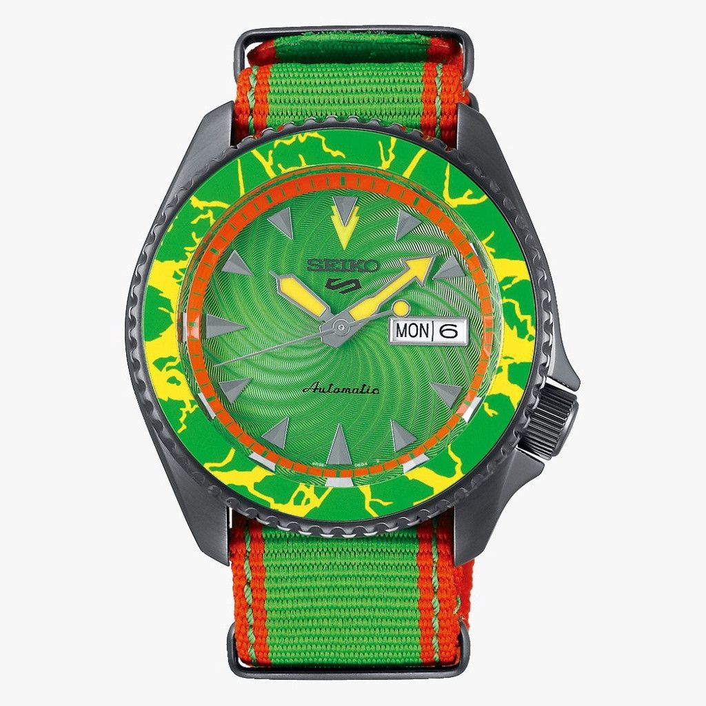 Seiko Seiko 5 Street Fighter Limited Edition Blanka Watch 42.5mm Size ONE SIZE - 1 Thumbnail