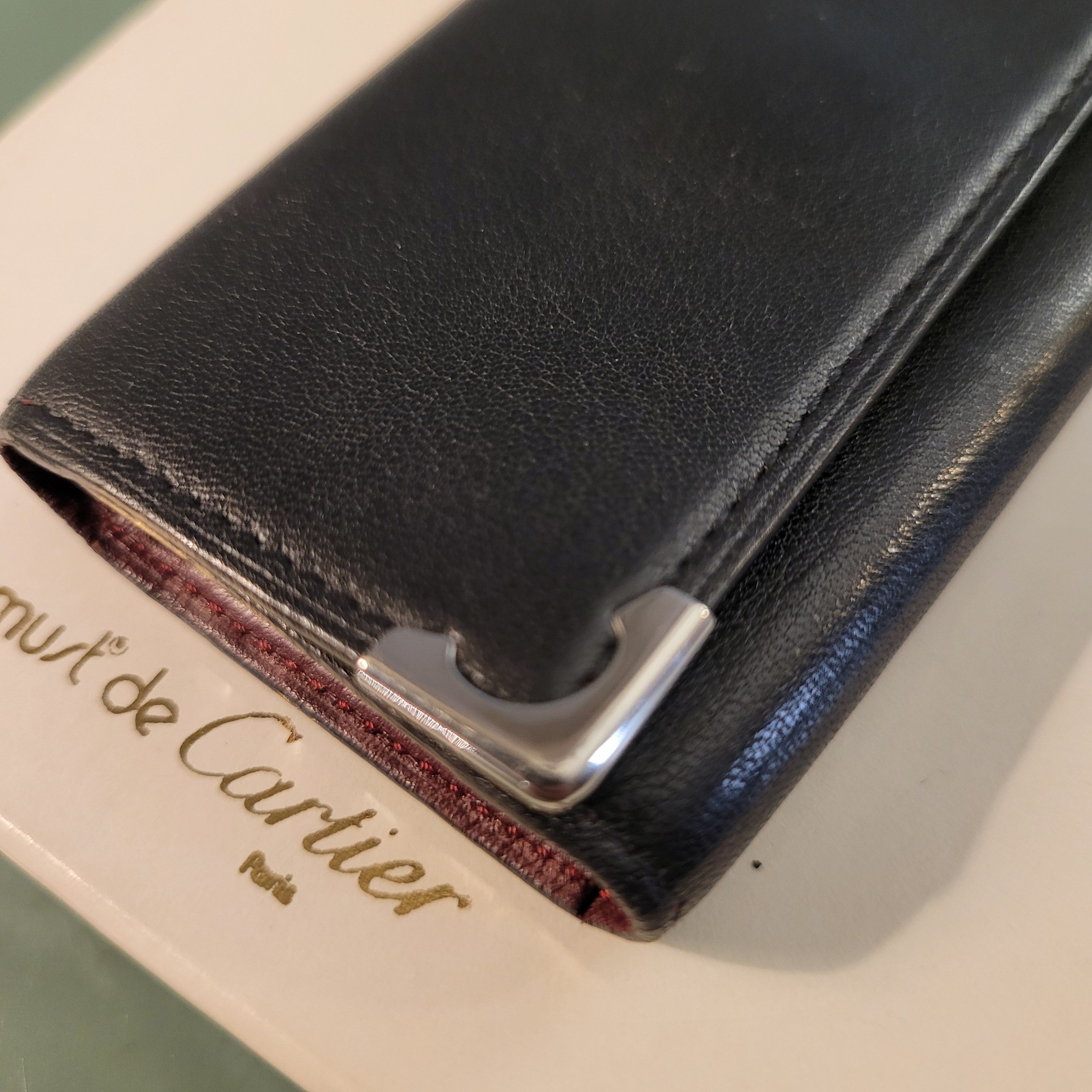 Cartier Cartier Key Case Key Holder Black Red W/ Box Full Inclusion Size ONE SIZE - 13 Thumbnail