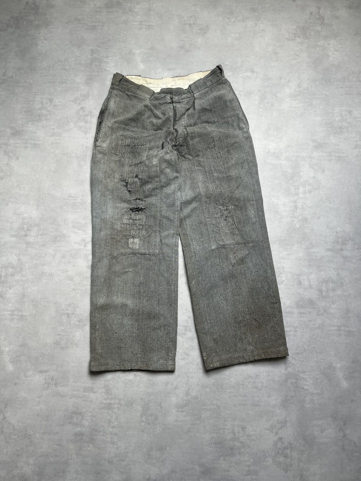 Vintage Rare true vintage 1930’s french workwear trouser Size US 30 / EU 46 - 1 Thumbnail