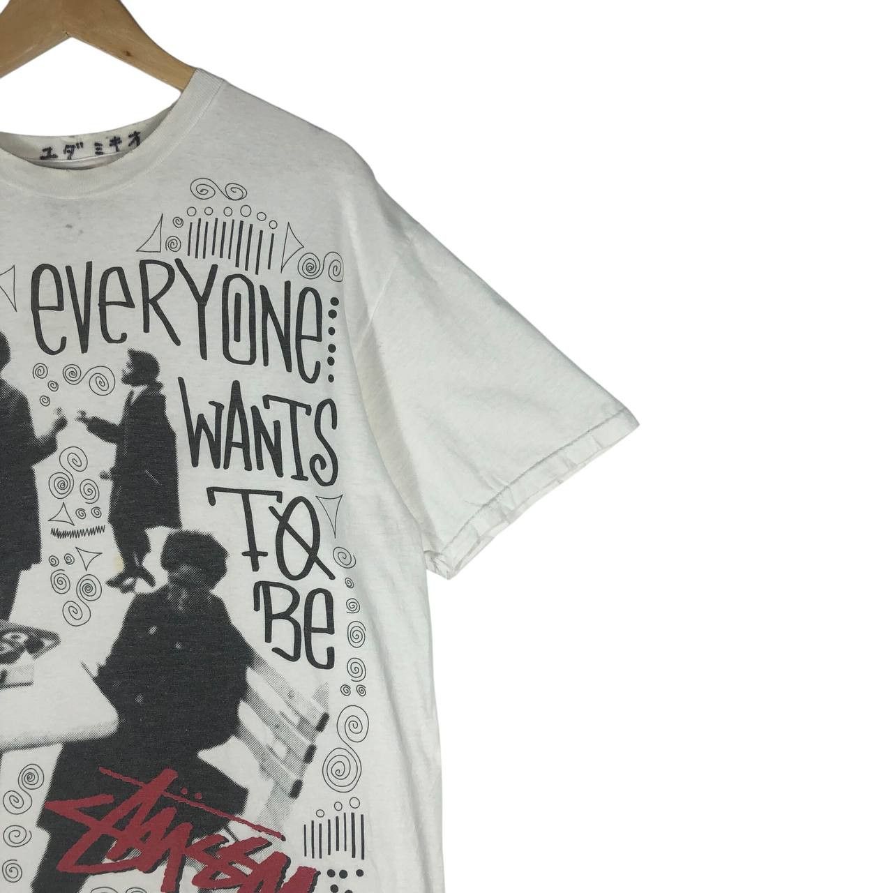 Stussy Vintage "Stussy" Everyone Want To Be DJ Men T-Shirt Size US L / EU 52-54 / 3 - 4 Thumbnail