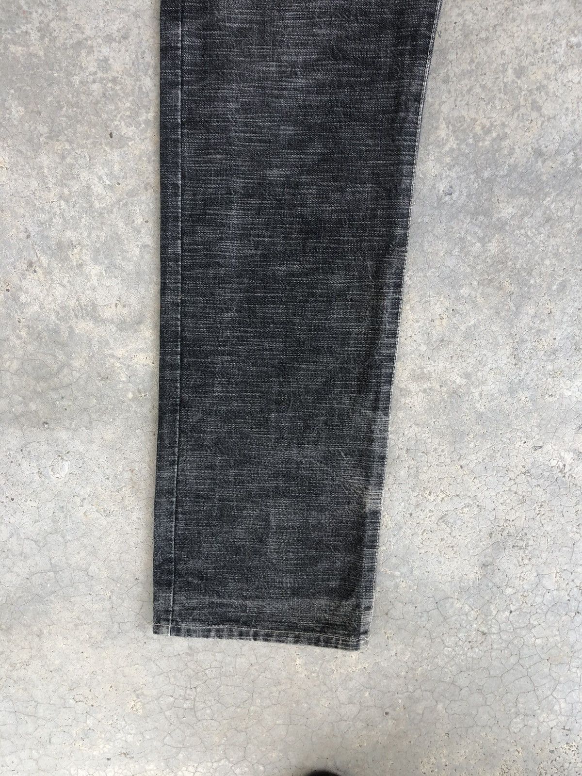 Japanese Brand Concave attempt Blanket Denim Distressed Jeans Size US 33 - 6 Thumbnail