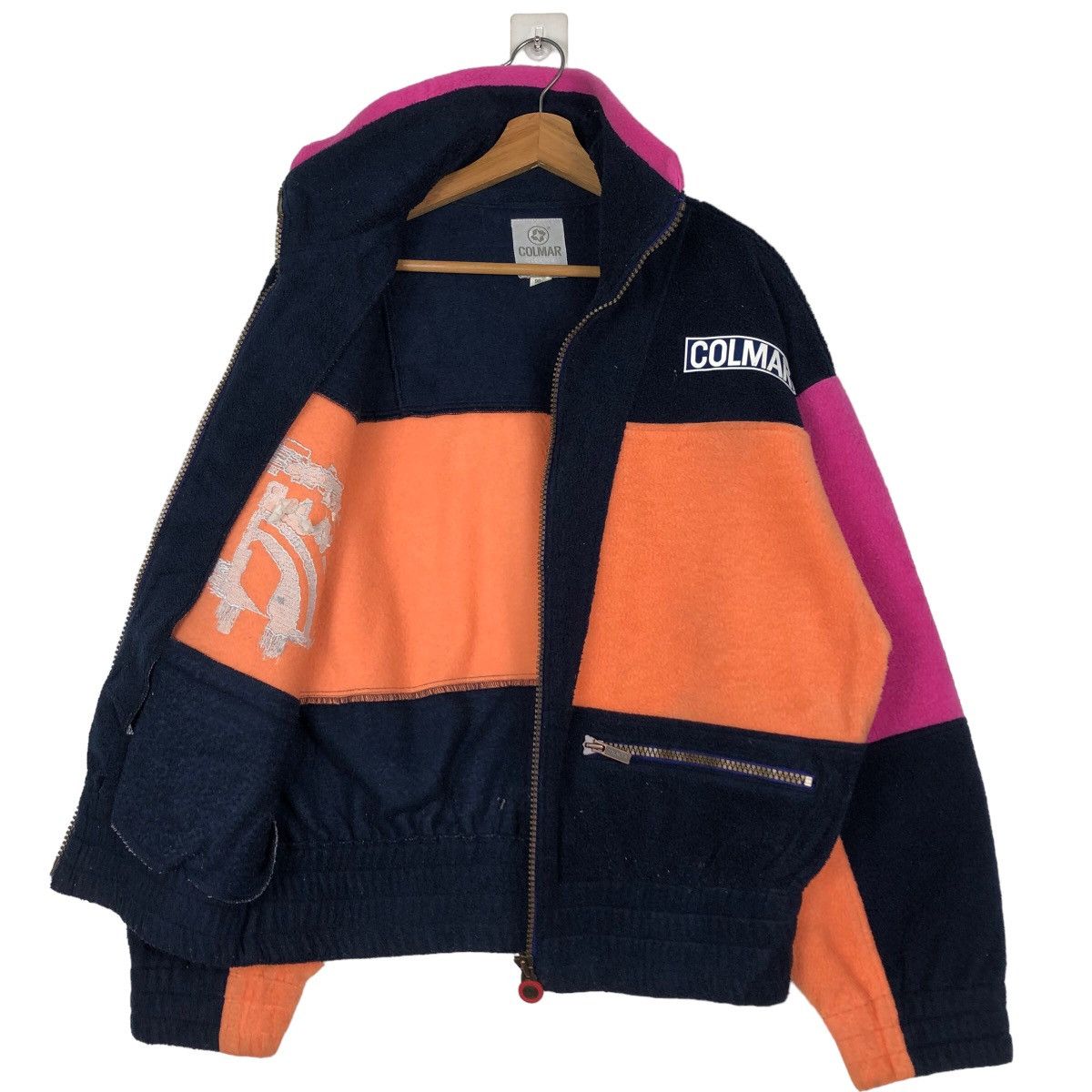Japanese Brand 🔥Vintage Fleece Jacket Colmar Anorak Colour Block Size US M / EU 48-50 / 2 - 11 Thumbnail