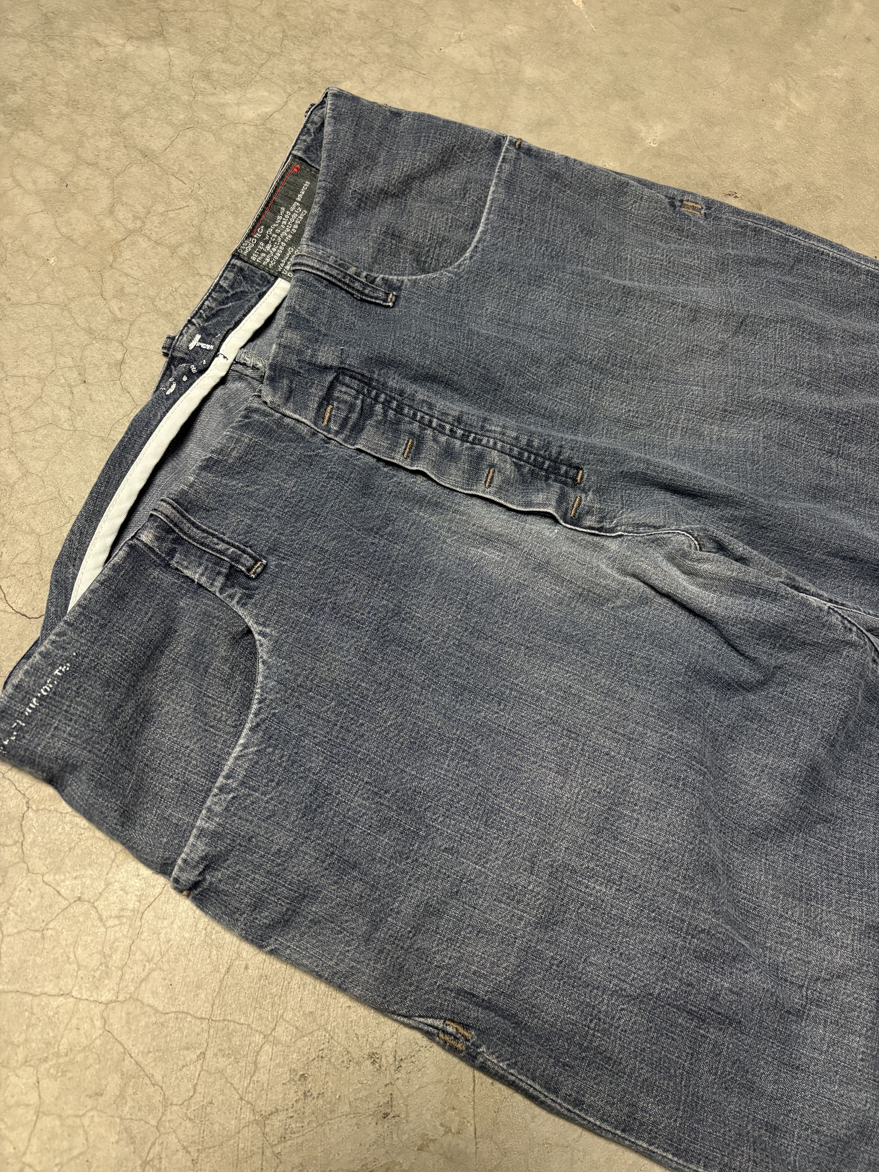 Diesel Vintage Diesel Indigo Tech Jeans – Size 36 Size US 36 / EU 52 - 4 Thumbnail