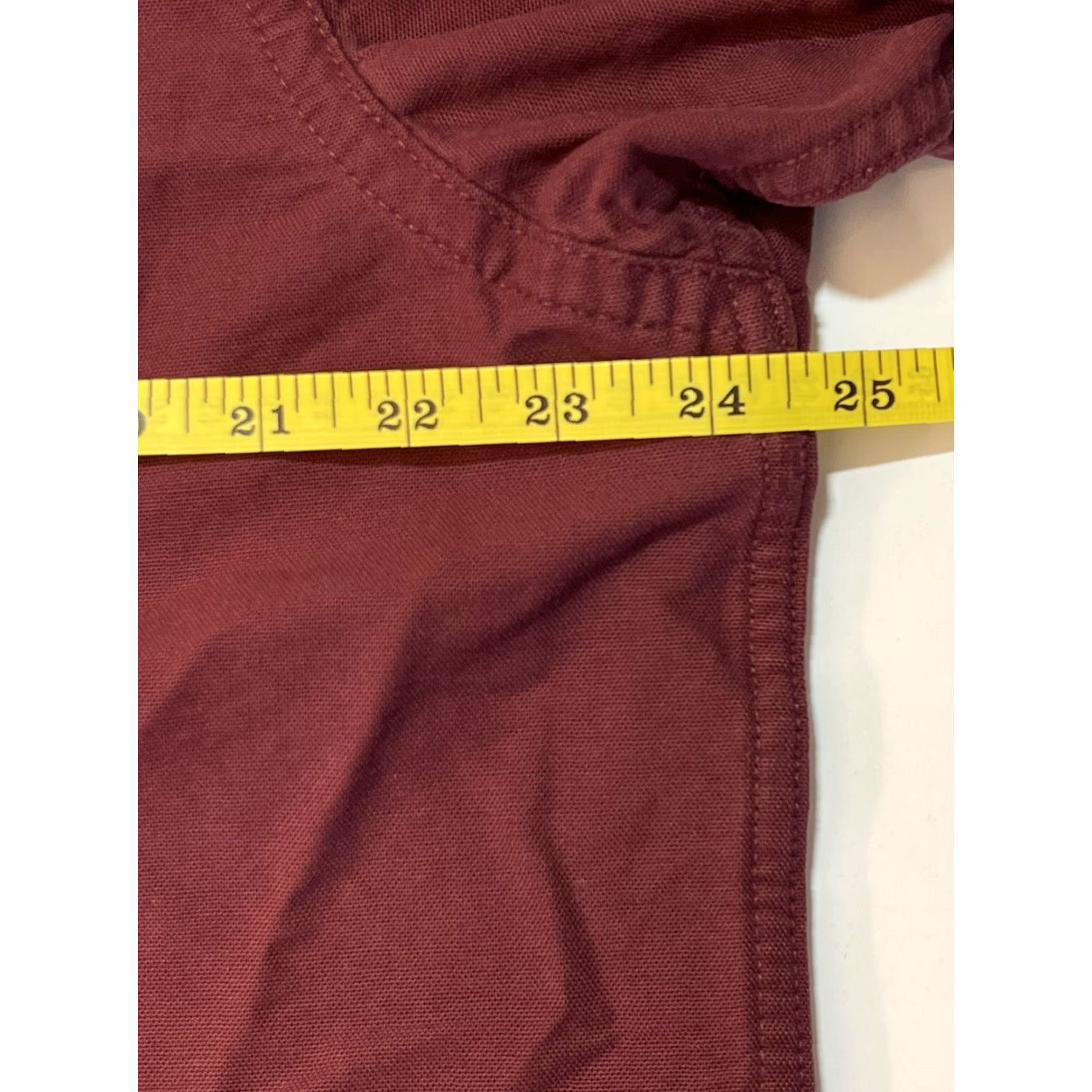Vintage VINTAGE LL BEAN Chamois Shirt Shirt Men L Red Flannel Button-Up 1990s Casual Hunting Fishing Cotton Regular Size L Mens Size US L / EU 52-54 / 3 - 6 Thumbnail
