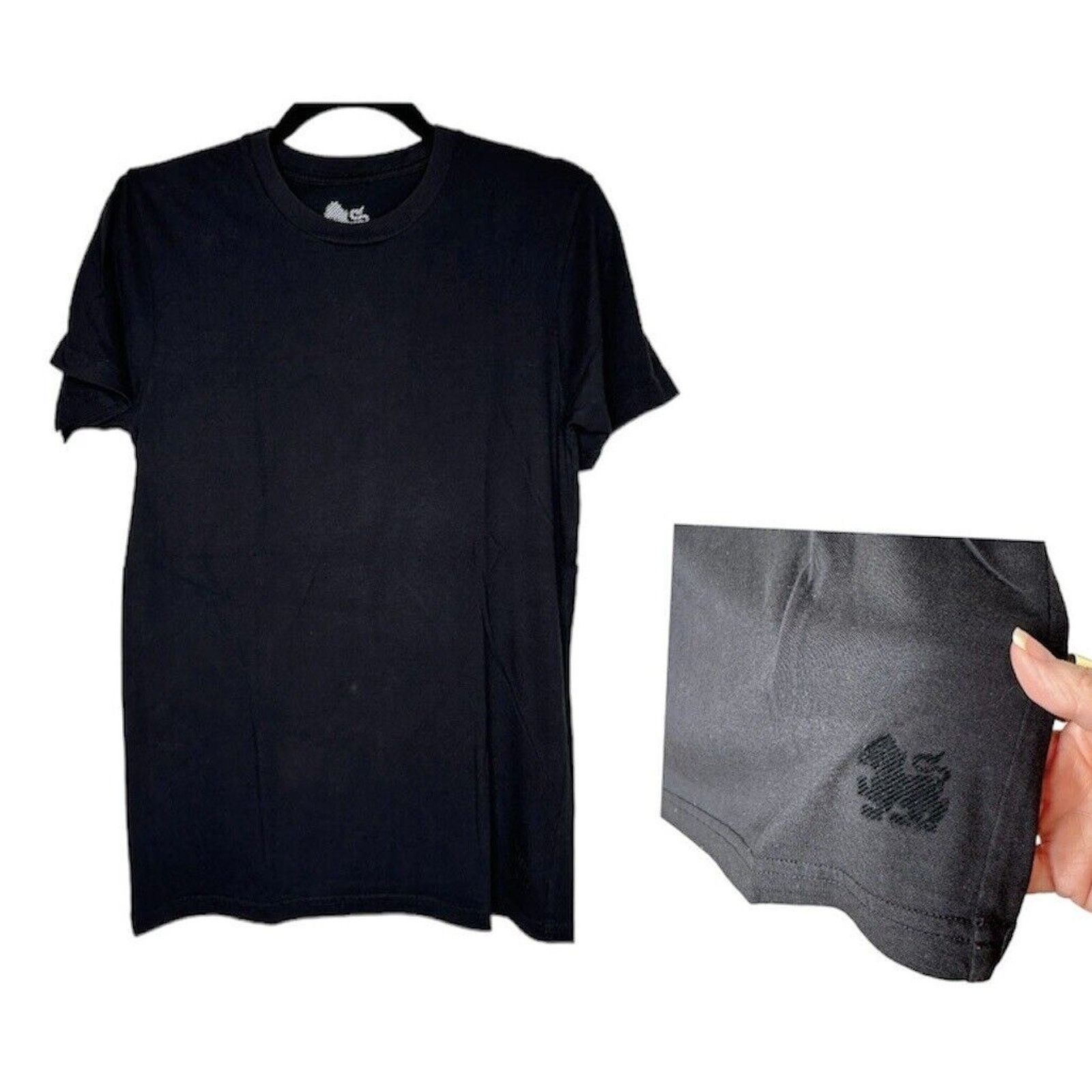 Other Singhalife Black Short Sleeve Tee Embroidered Logo Med Size M / US 6-8 / IT 42-44 - 10 Thumbnail