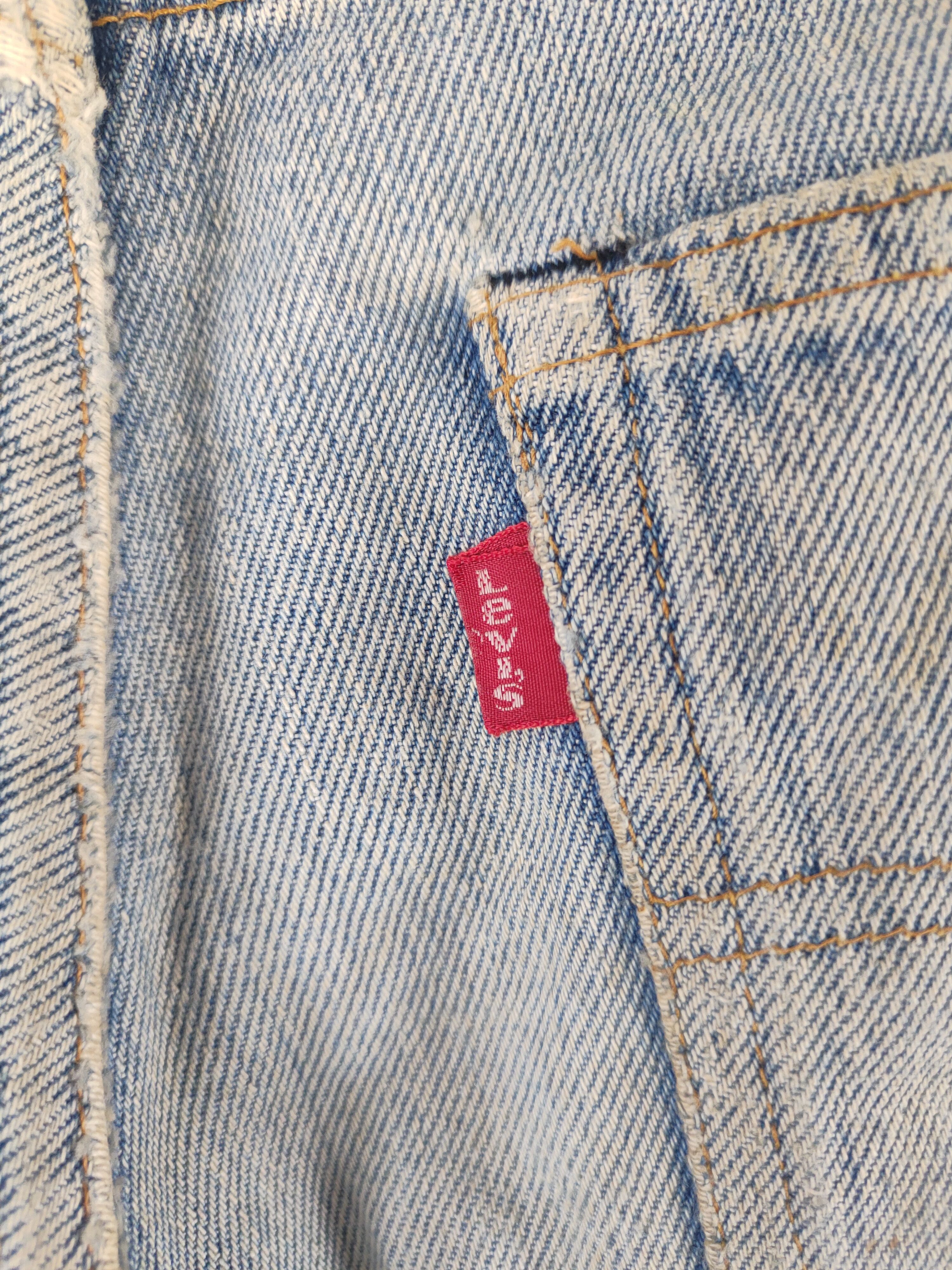 Levi's DL 80' 501 Vintage Levi's Distressed Ripped Jeans #46-828 Size US 30 / EU 46 - 10 Thumbnail