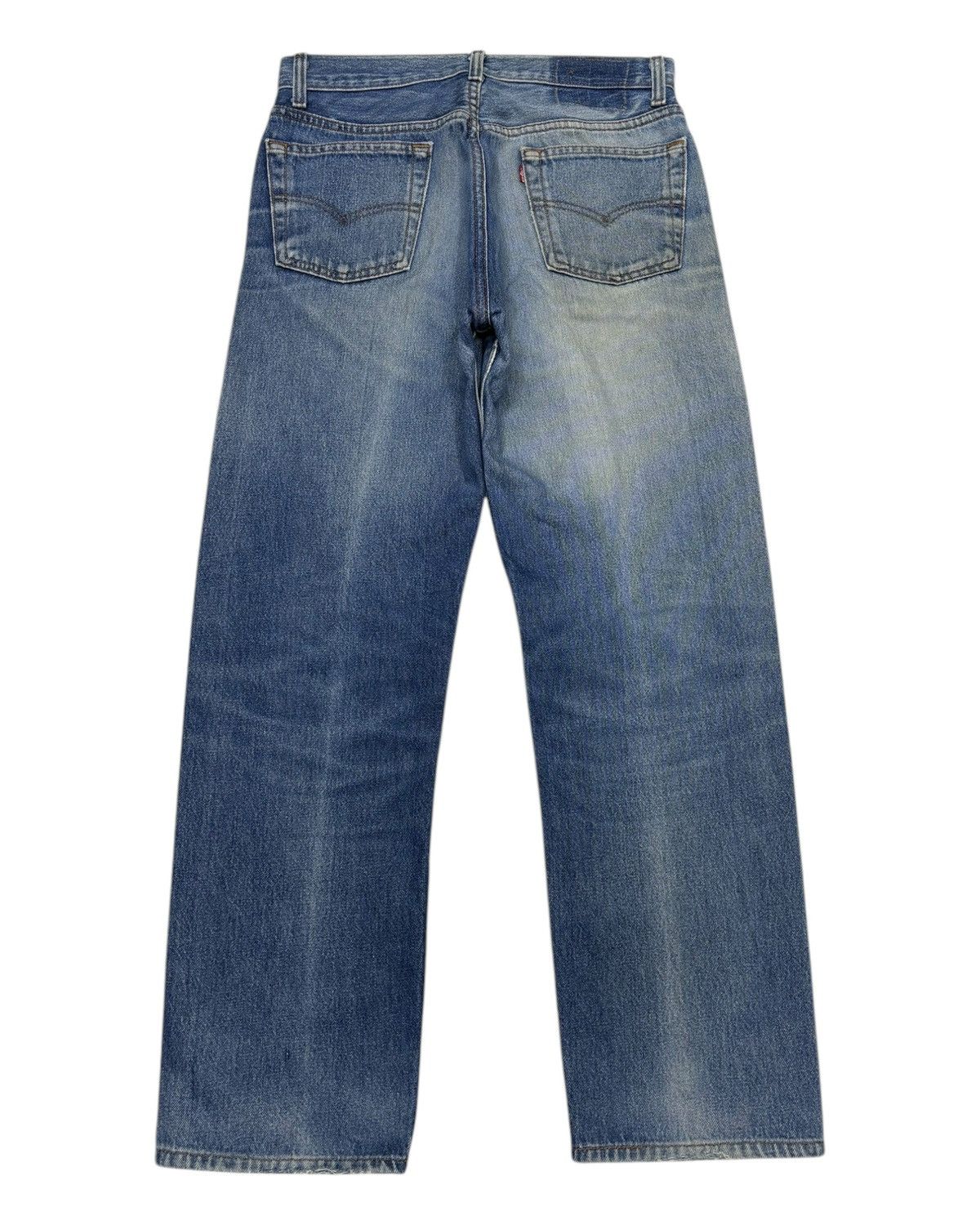 Levi's Vintage Levis 501 Distressed Denim Nice Faded 524 Size US 29 - 2 Thumbnail